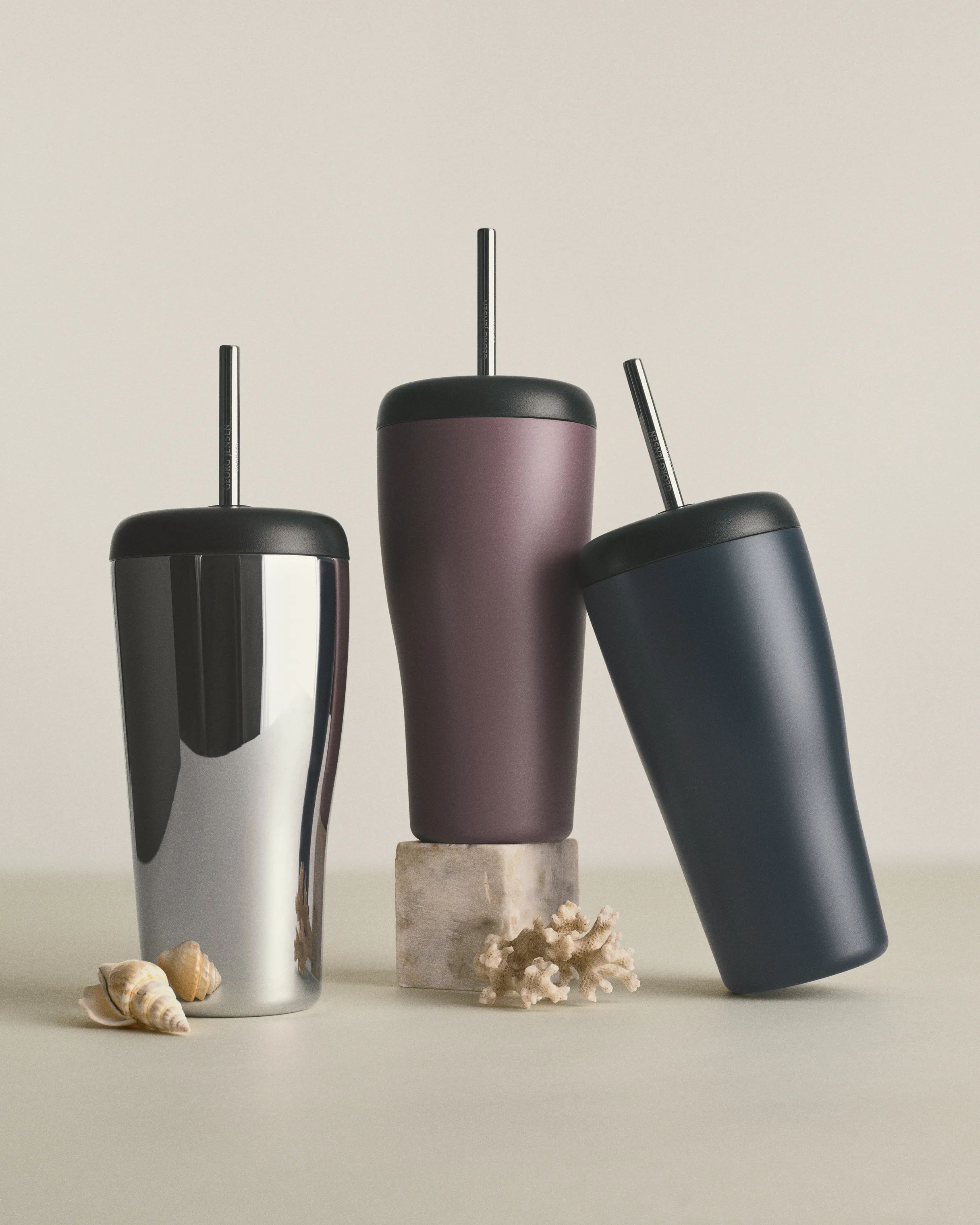 Georg Jensen To go kopper Sky Rejsekrus i Rose, 2