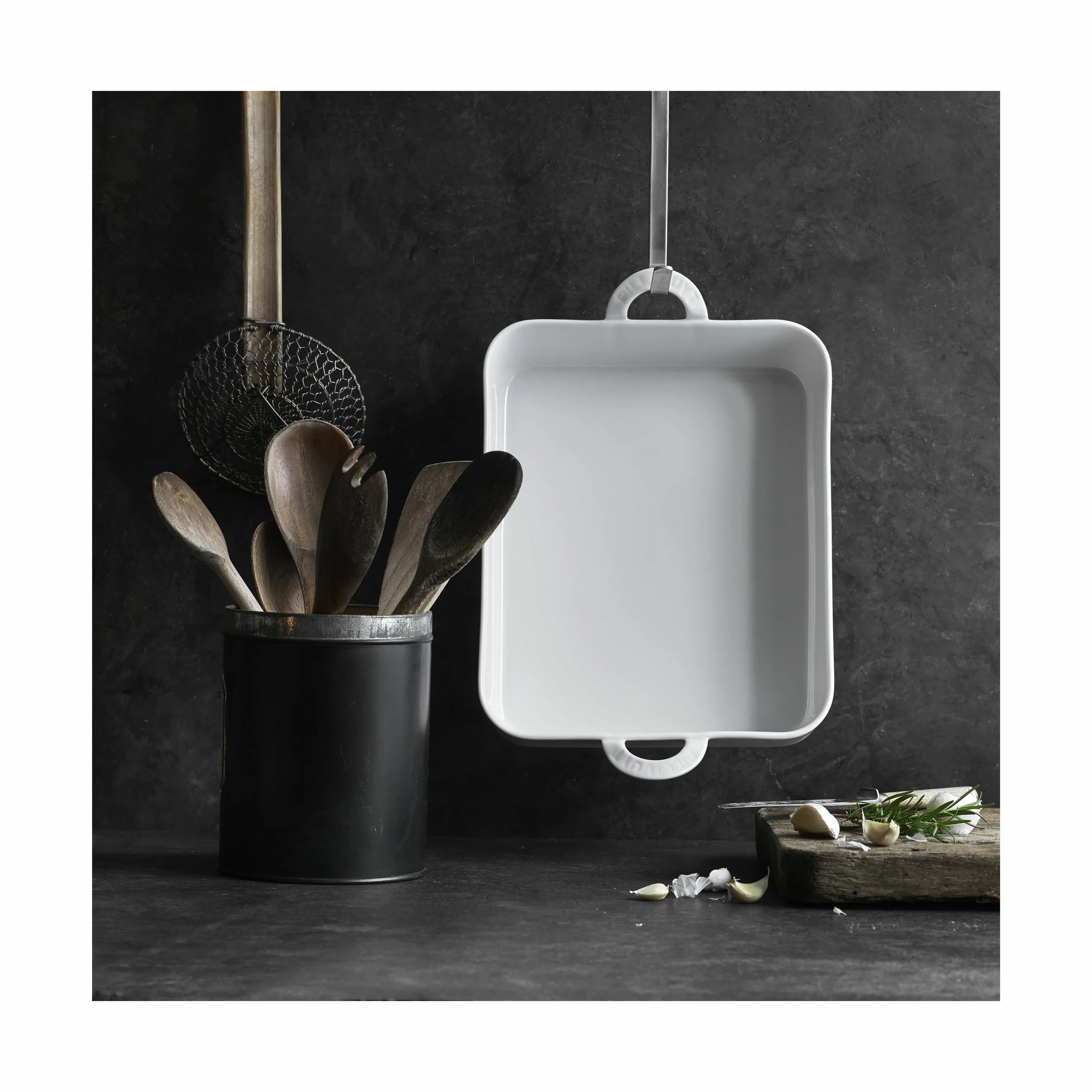 Pillivuyt Ovnfaste fade Toulouse Ovnfast Fad i hvid, B23 x L25 cm, 3