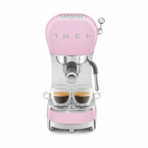 Smeg Espressomaskiner 50's Style Espressomaskine i Pink, 1