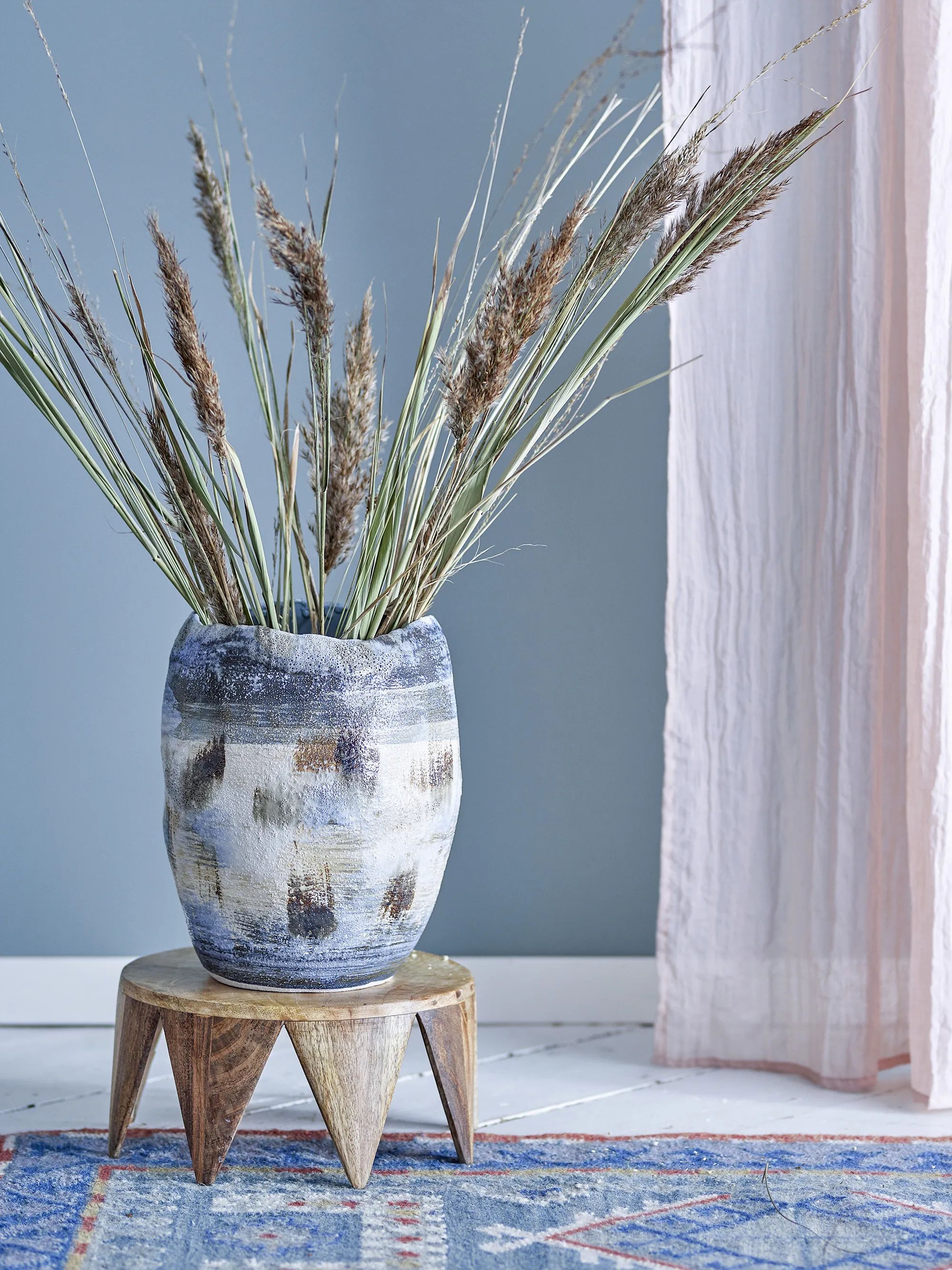 Bloomingville Vaser Nienna Vase i Blå, 2
