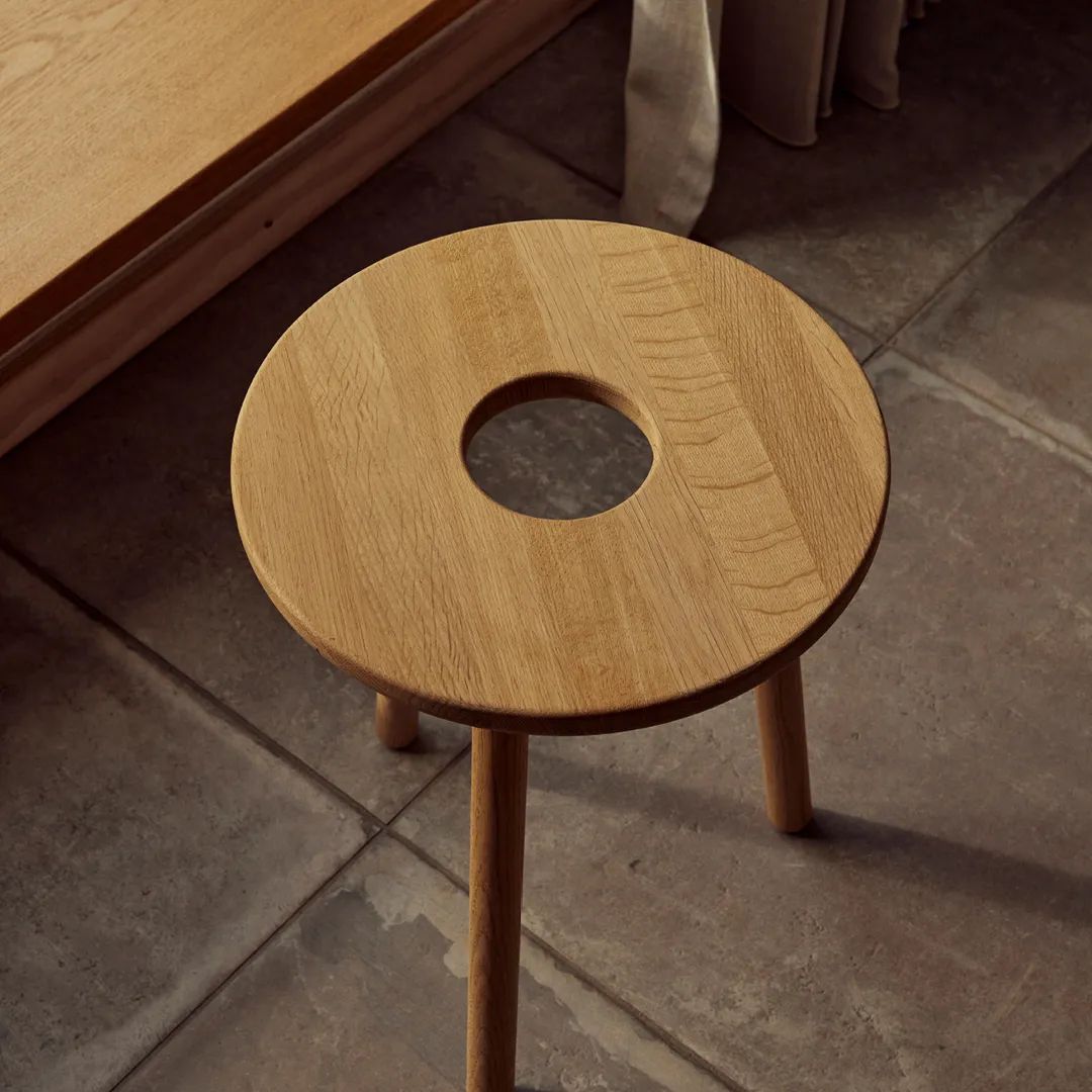 Andersen Furniture Skamler Donut Taburet i Natur, 2
