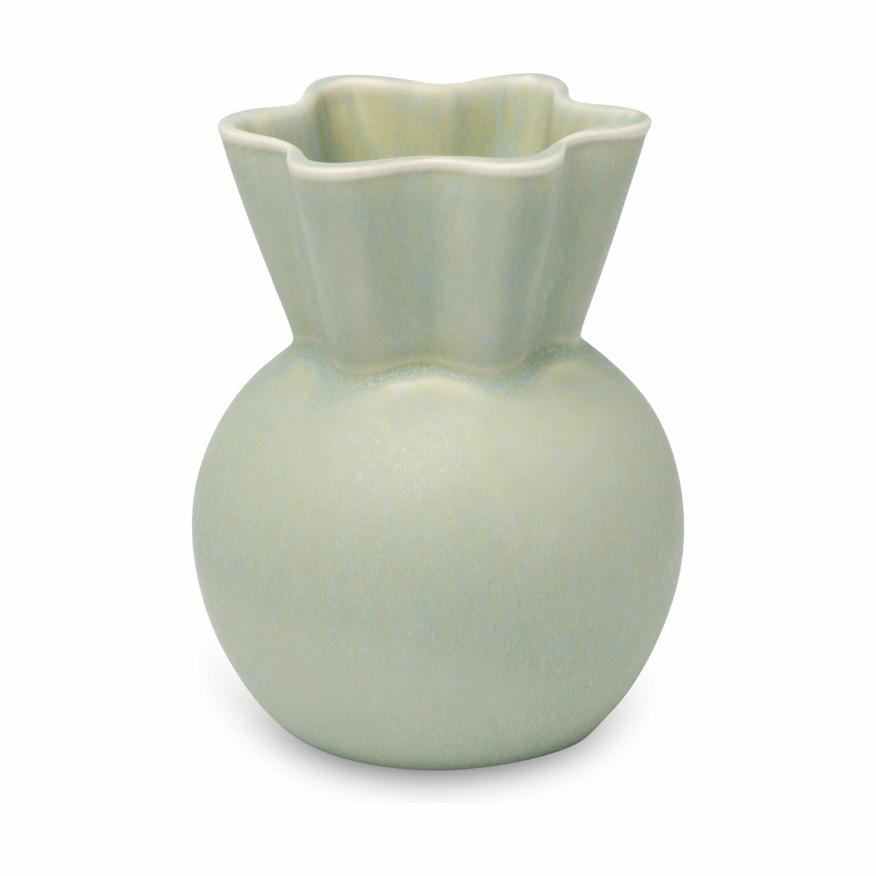 Spring Copenhagen Vaser Svungen Top Vase i Lys grøn, 14 cm, 1