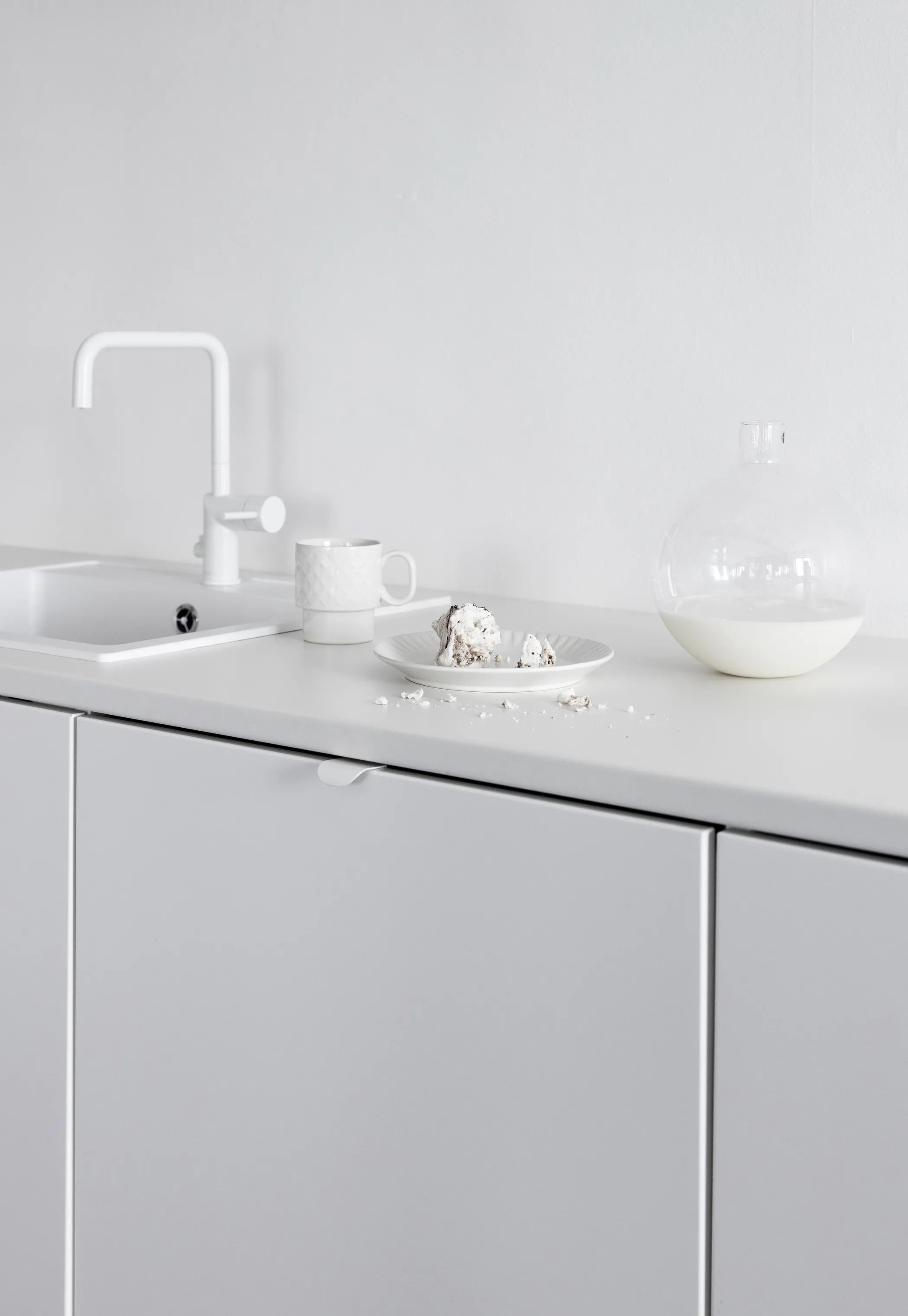Sagaform Frokosttallerkener Coffee & More Tallerken i Hvid, 20 cm, 3