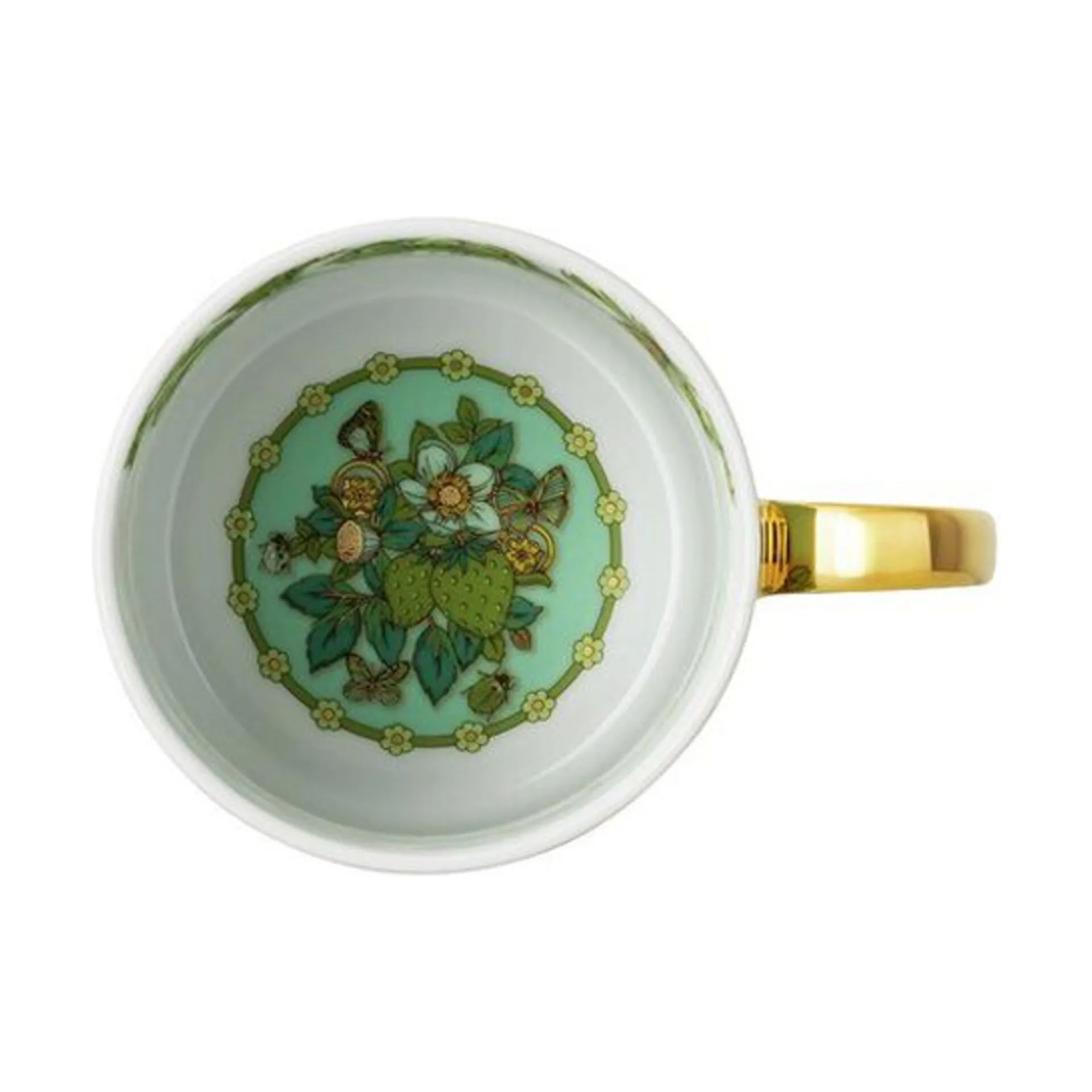 Versace Krus og kopper med hank Le Jardin Krus i Green, 2