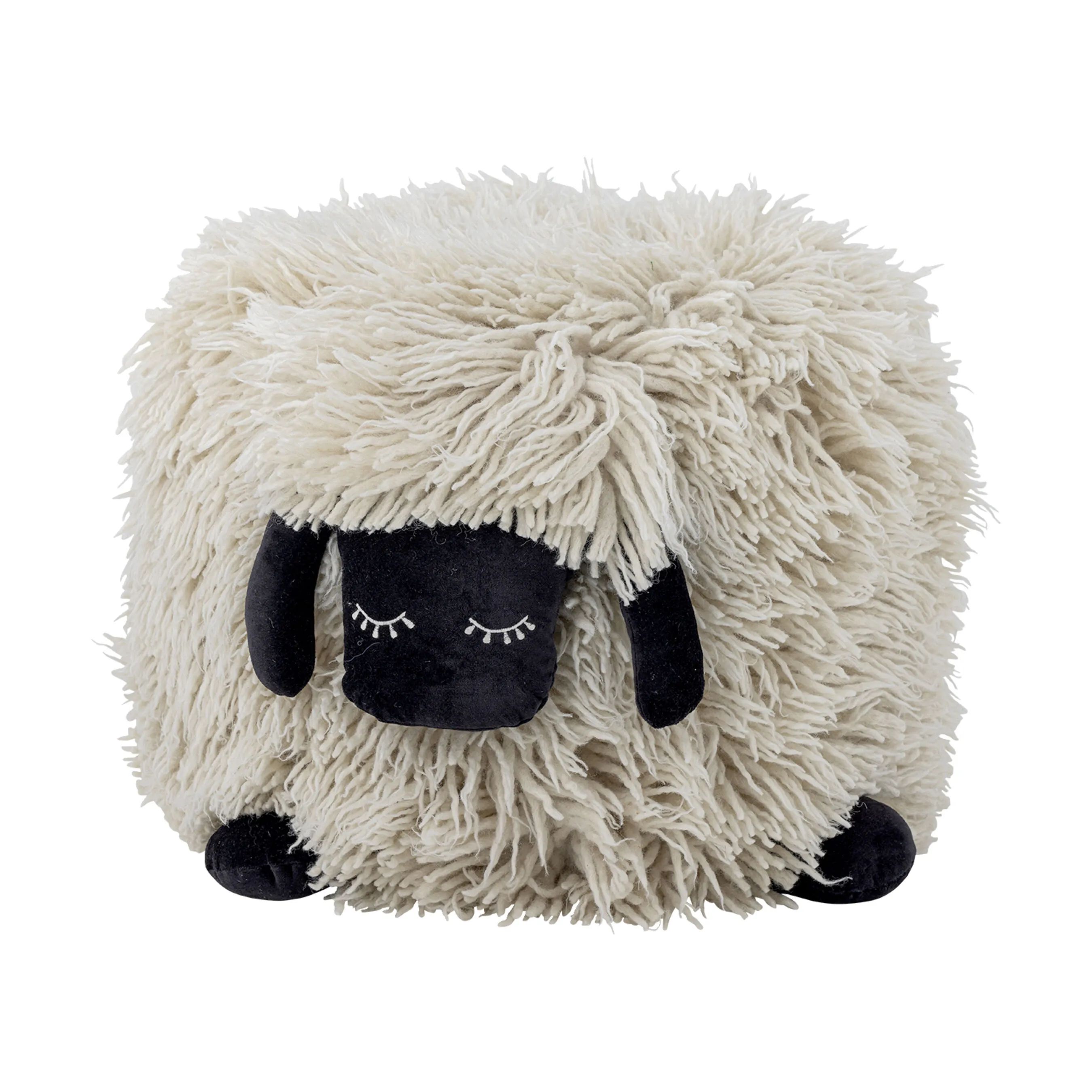 Bloomingville Mini Puffer Dolly Puf i Hvid, 1