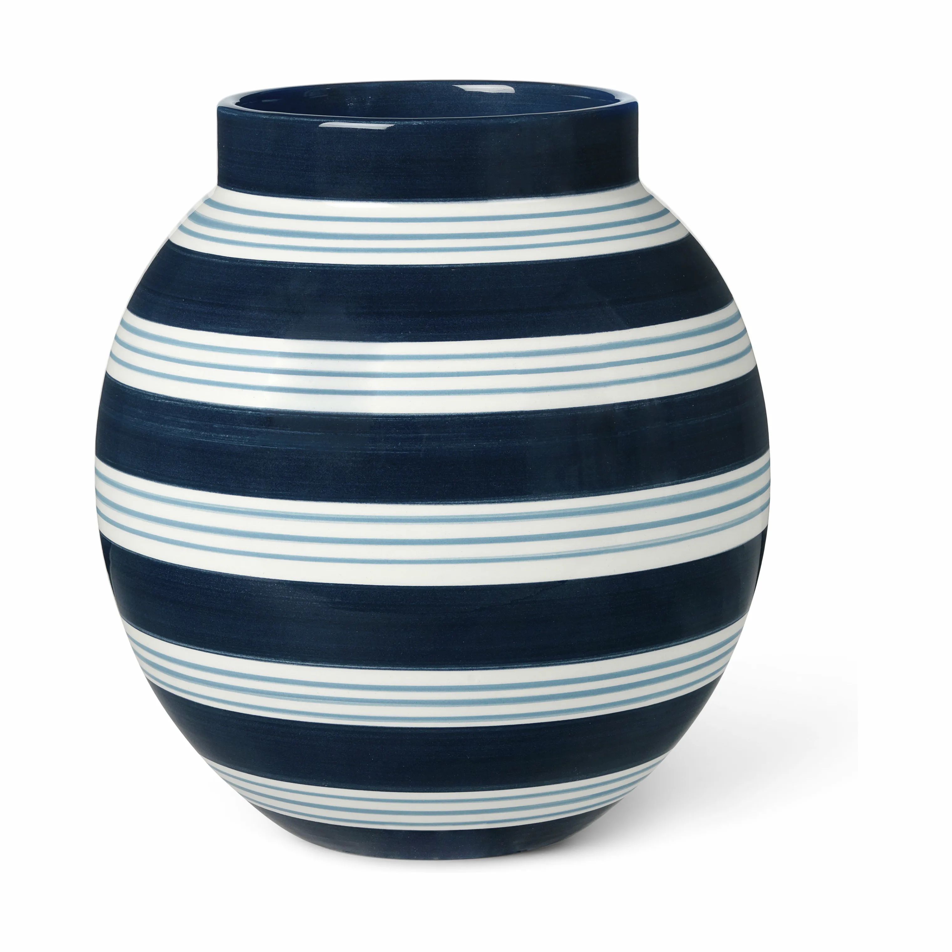 Kähler Vaser Omaggio Nuovo Vase i Mørkeblå, 20,5 cm, 1