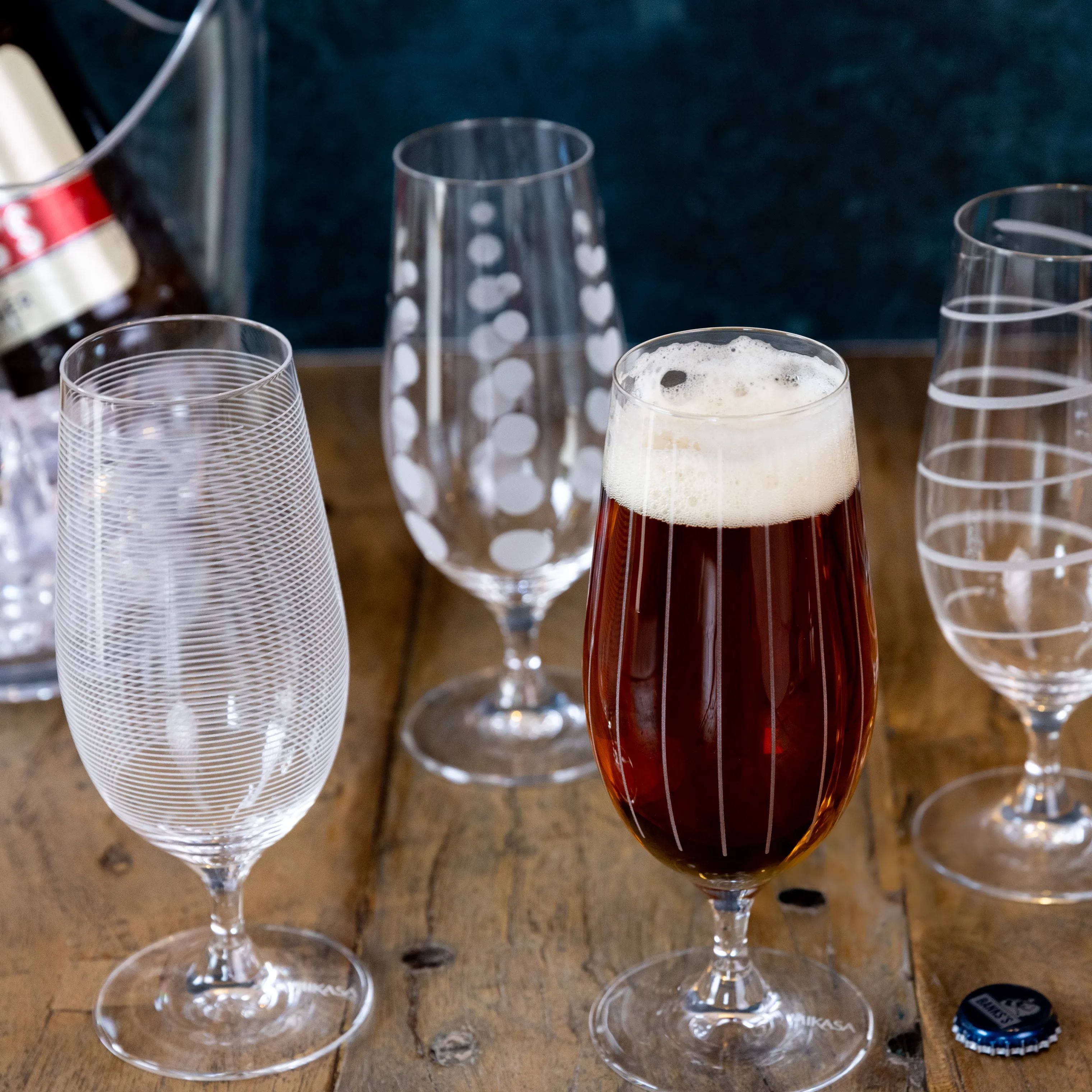 Mikasa Ølglas Cheers Ølglas - 4 stk. i Klar, 3