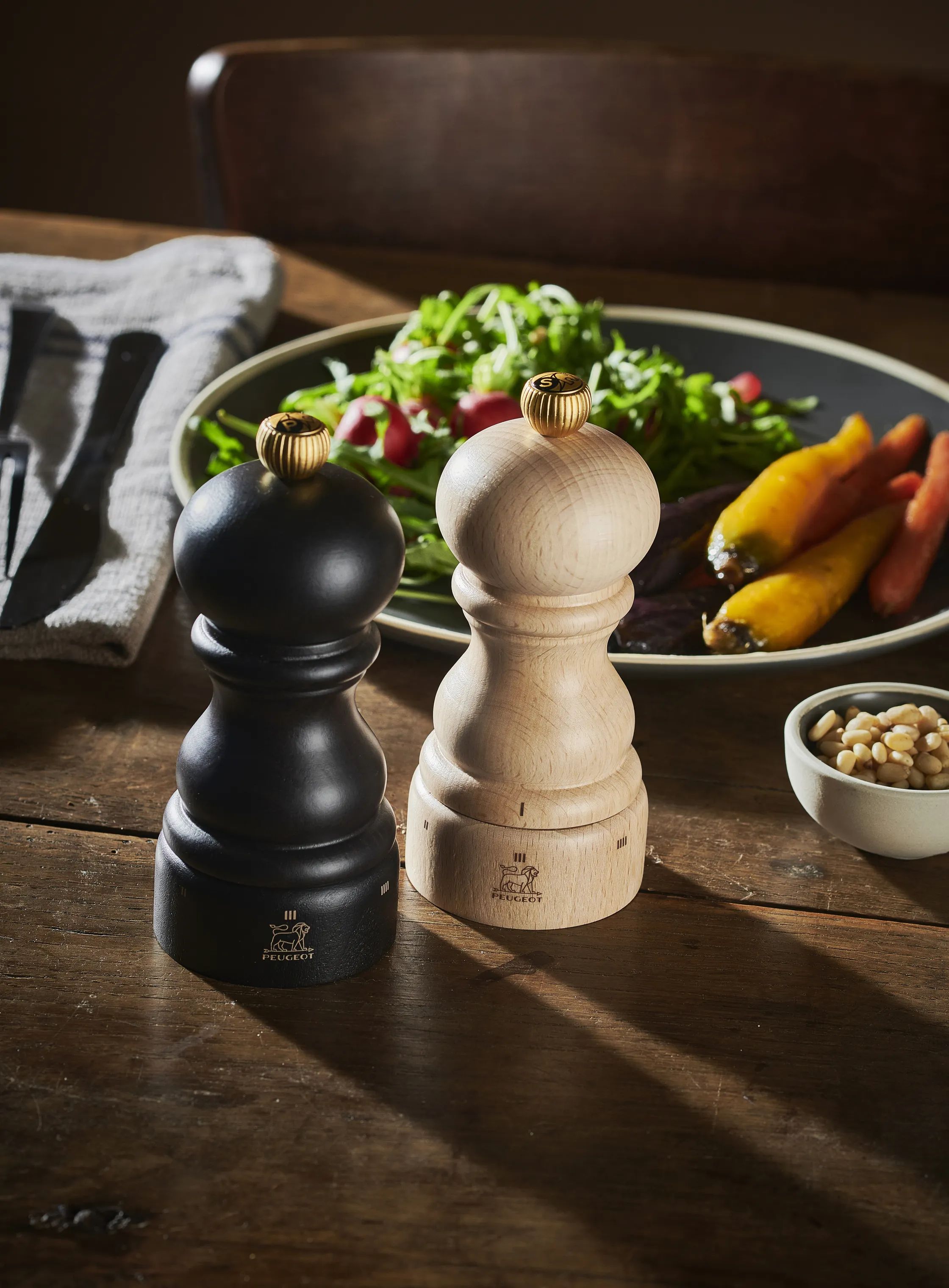 Peugeot Peberkværne Paris US Peberkværn i natur, 12 cm, 3