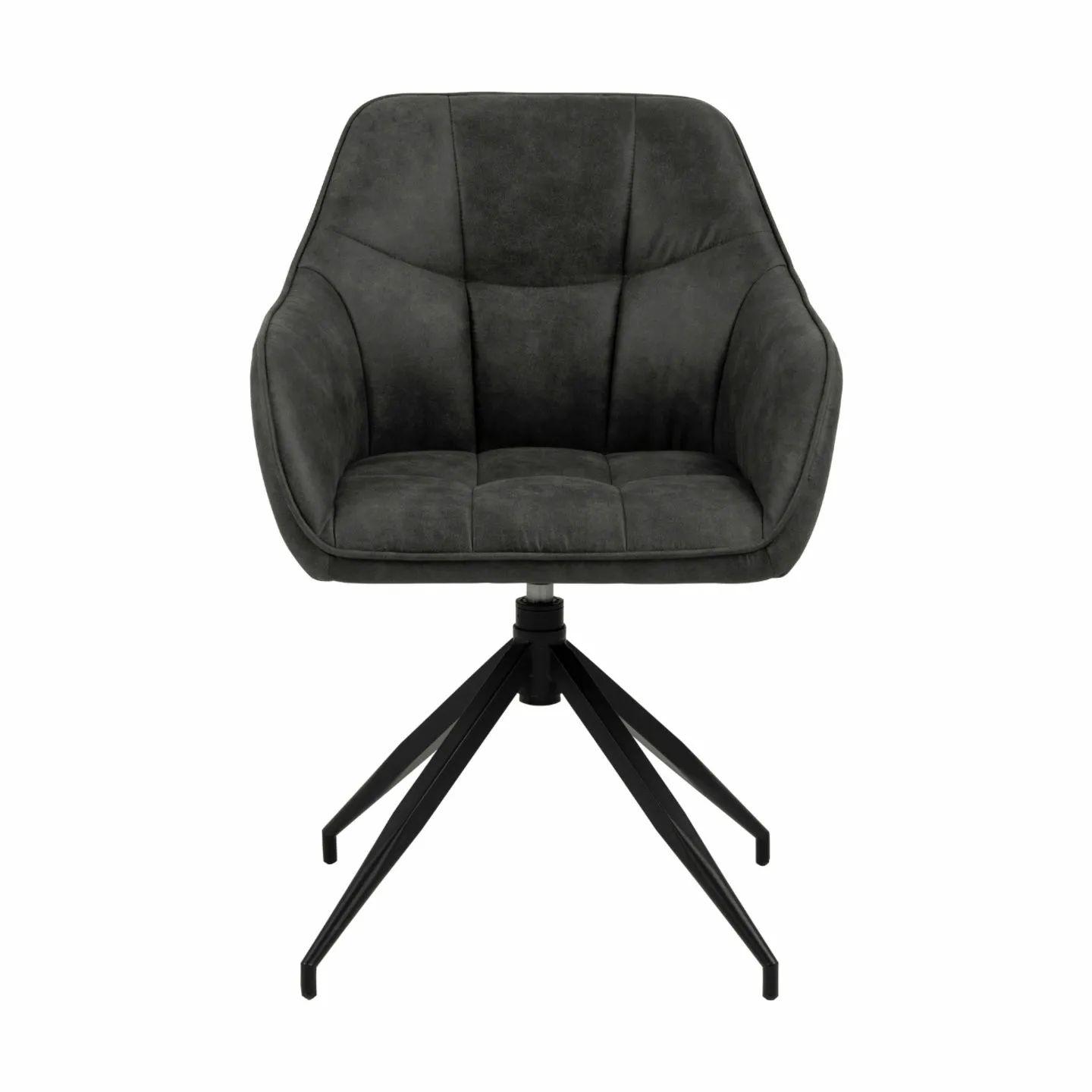 CASA Living Spisebordsstole Brenda Spisebordsstol i antracit/sort, 1