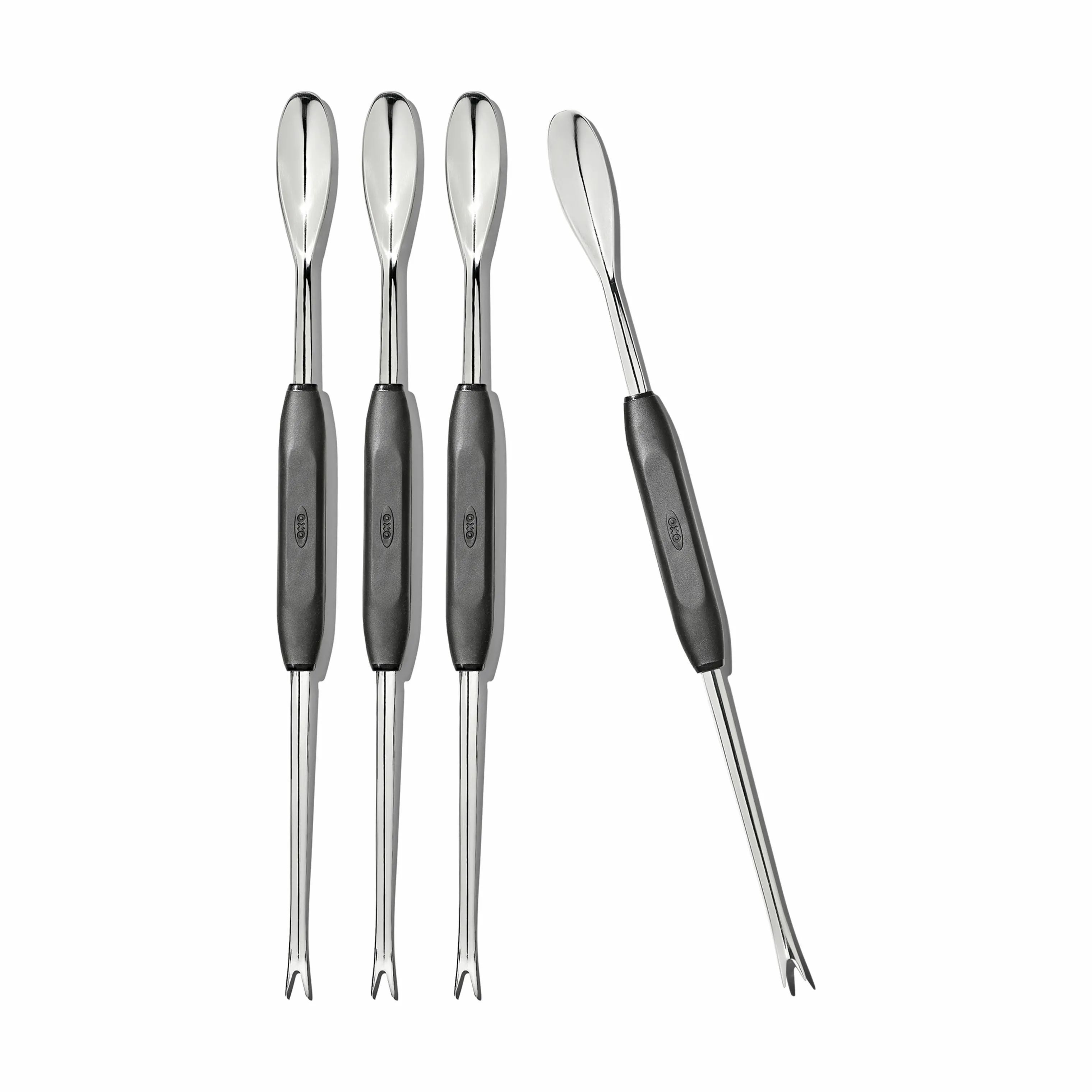 OXO Hummergafler Good Grips Skaldyrsgafler - 4 stk. i Rustfrit stål, 1