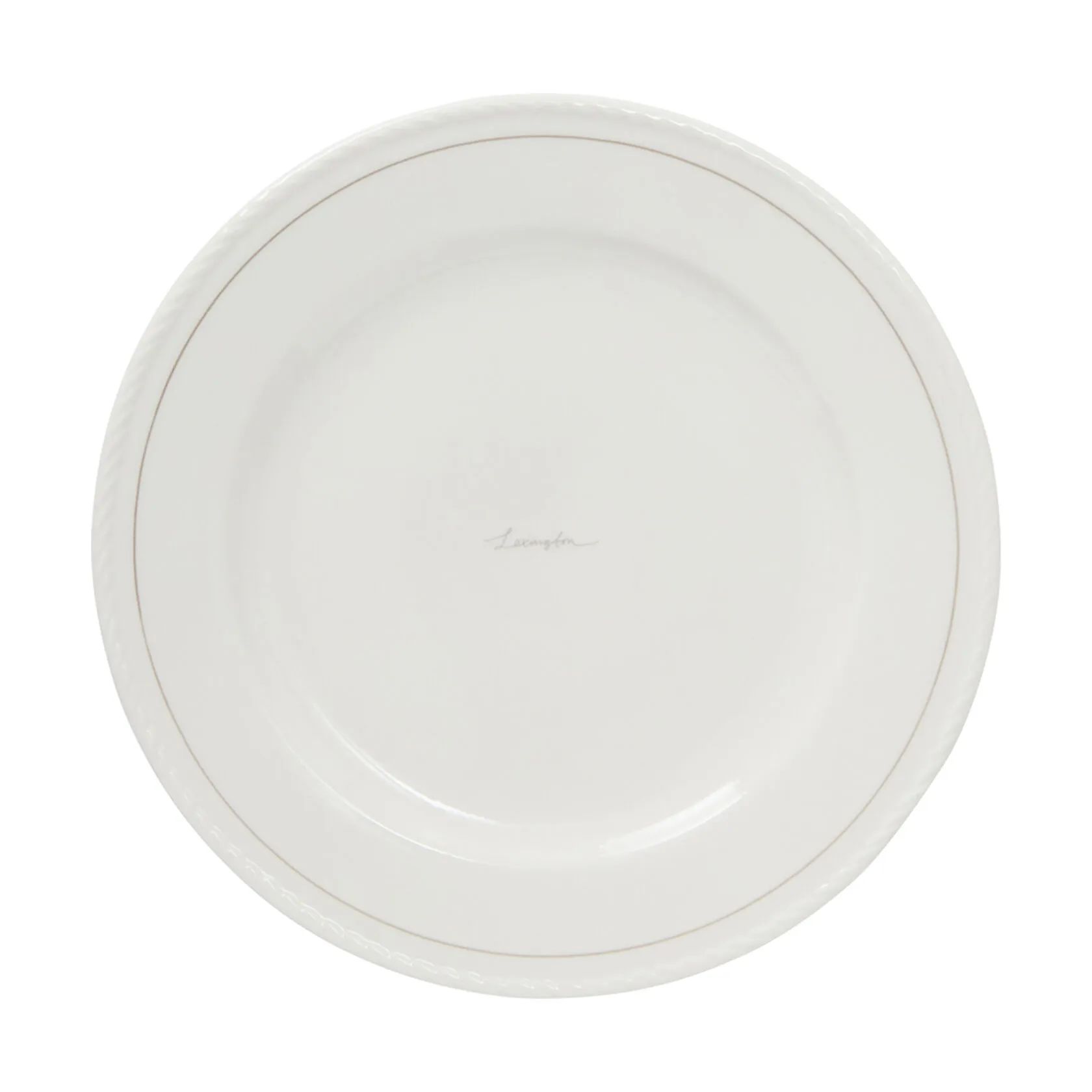 Lexington Middagstallerkener Middagstallerken - 4 stk. i White/Beige, 2