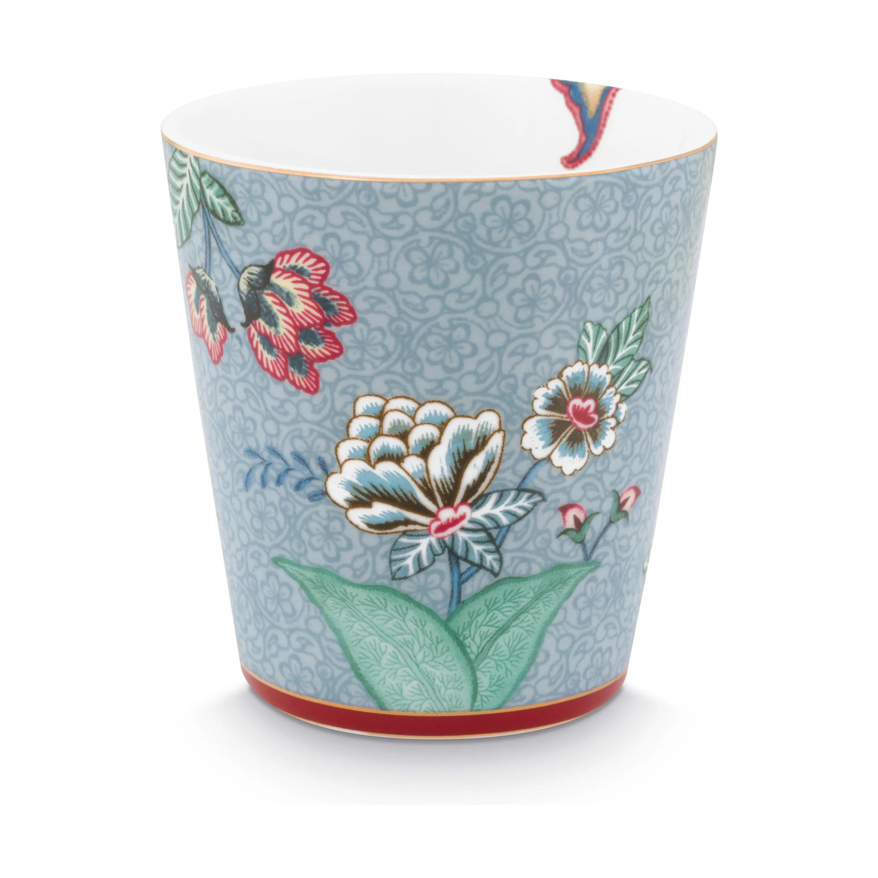 PIP Studio Krus og kopper med hank Flower Festival Krus - 4 stk. i Blue, 5