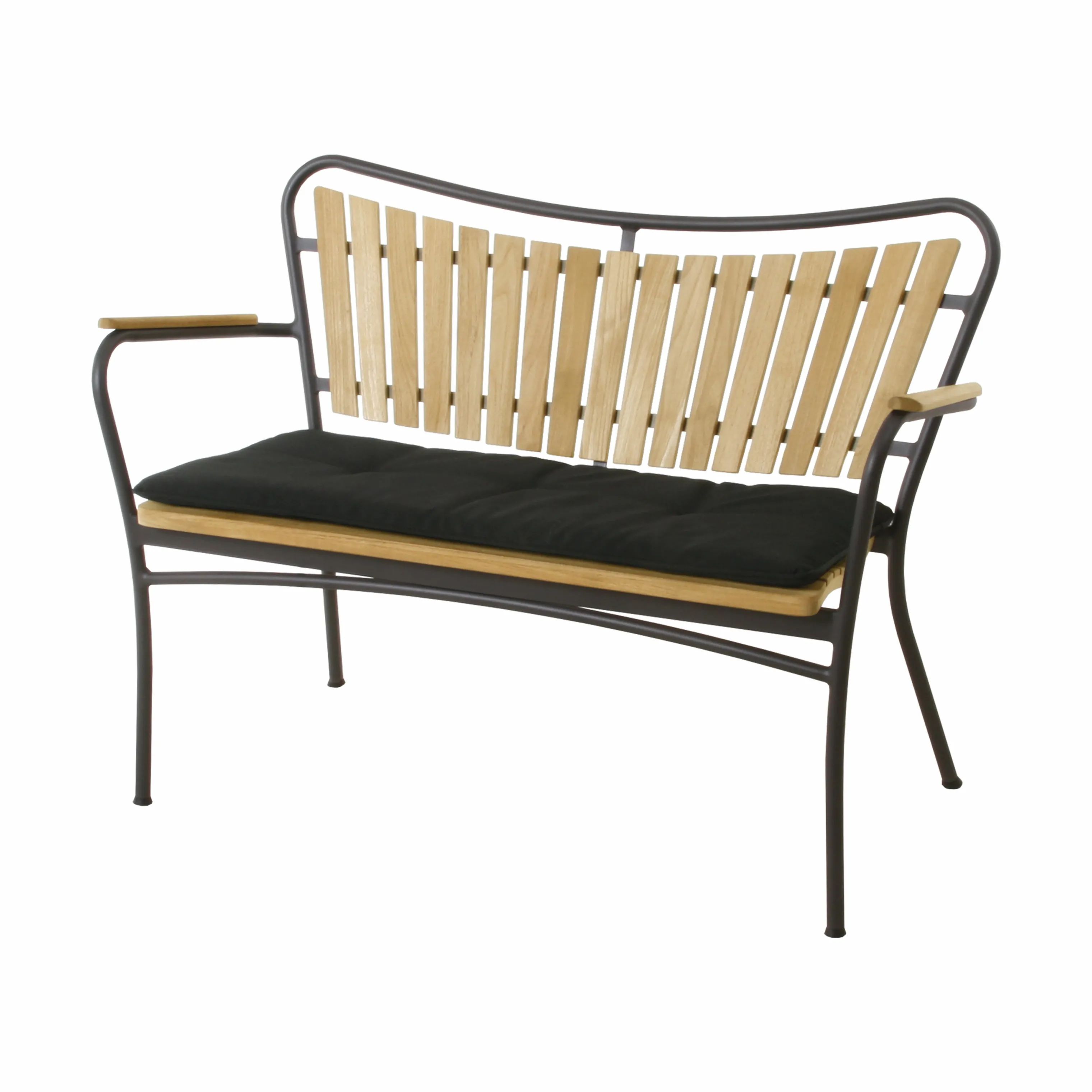 Mandalay Havehynder Marguerit Siddehynde til bænk i Sort, B42 x L96 cm, 1