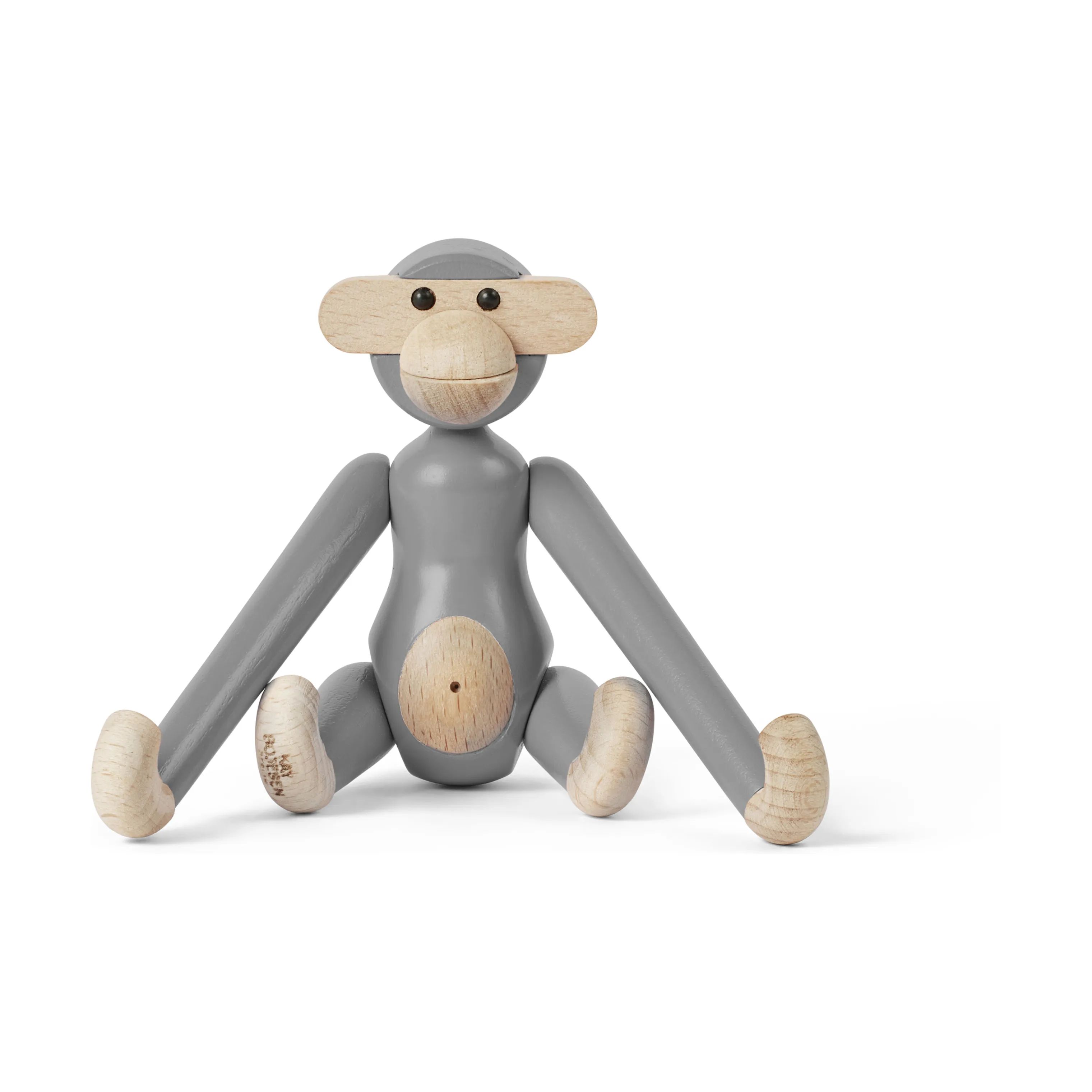 Kay Bojesen Dyrefigurer Monkey Abe - Mini i Grå, 1