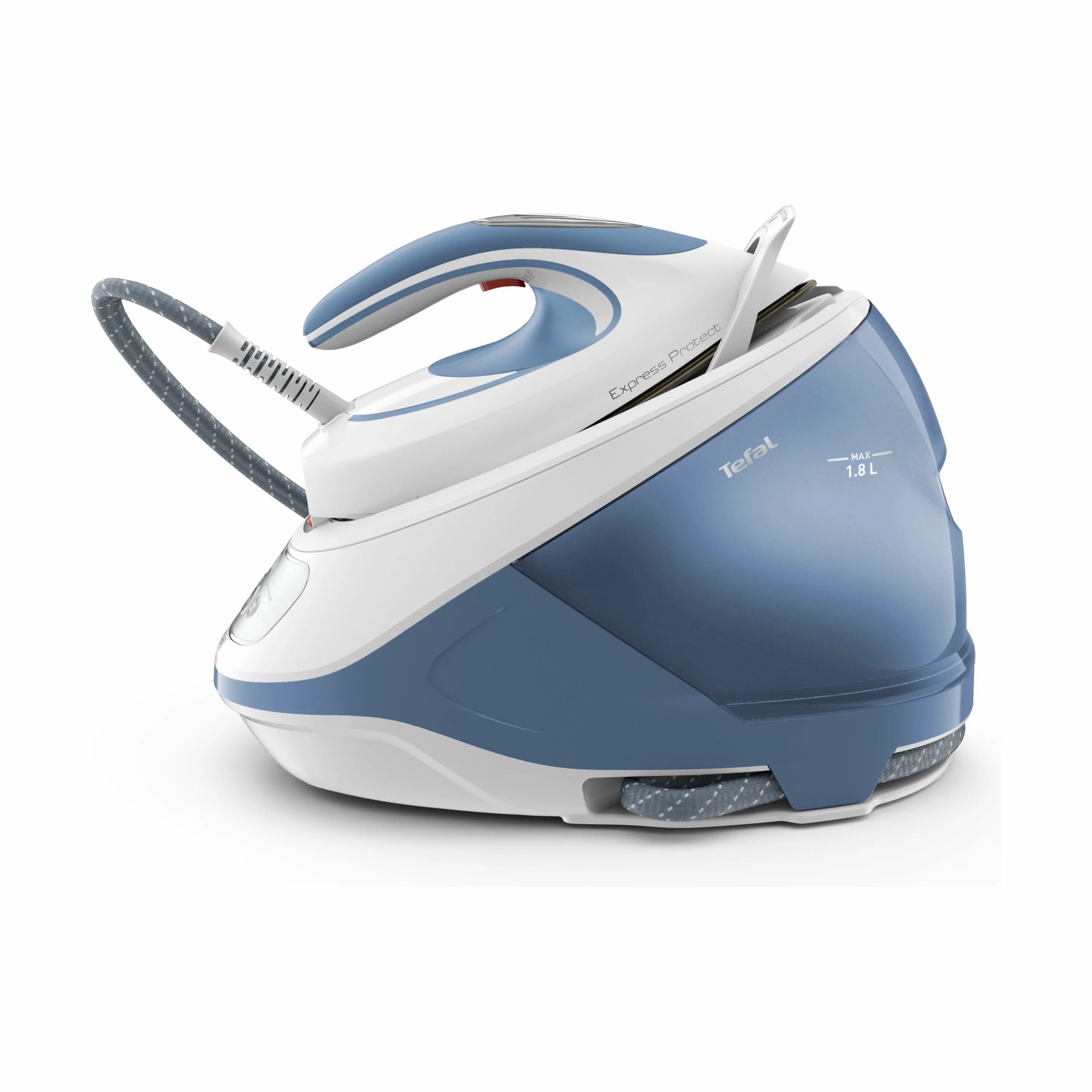 Tefal Dampstationer Pro Express Express Protect Dampstrygejern i Blå, 1