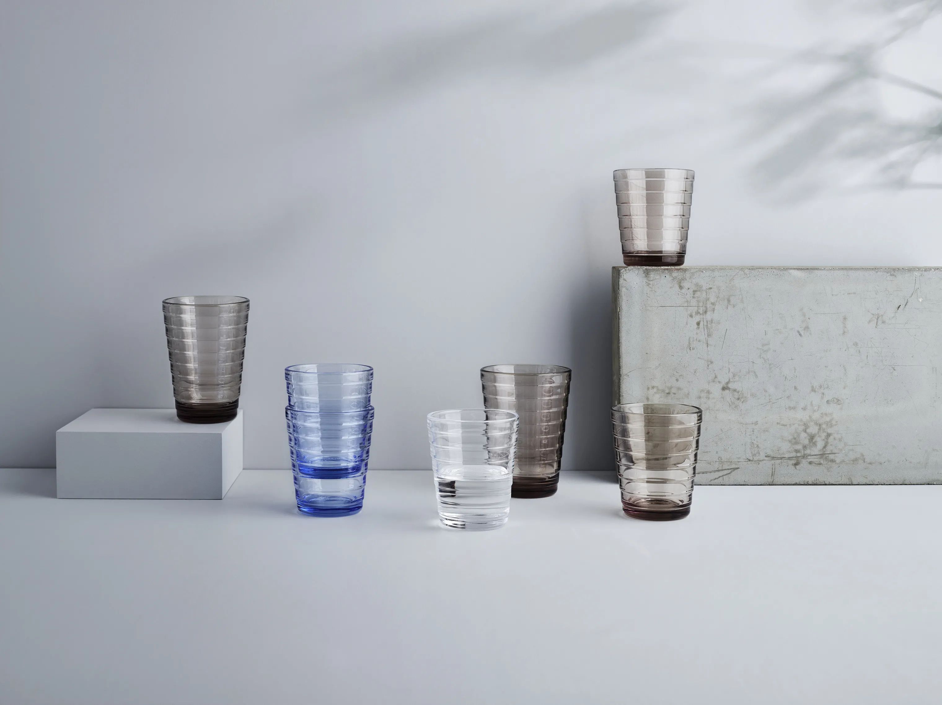 Iittala Vandglas Aino Aalto Vandglas - 2 stk. i Klar, 22 cl, 2