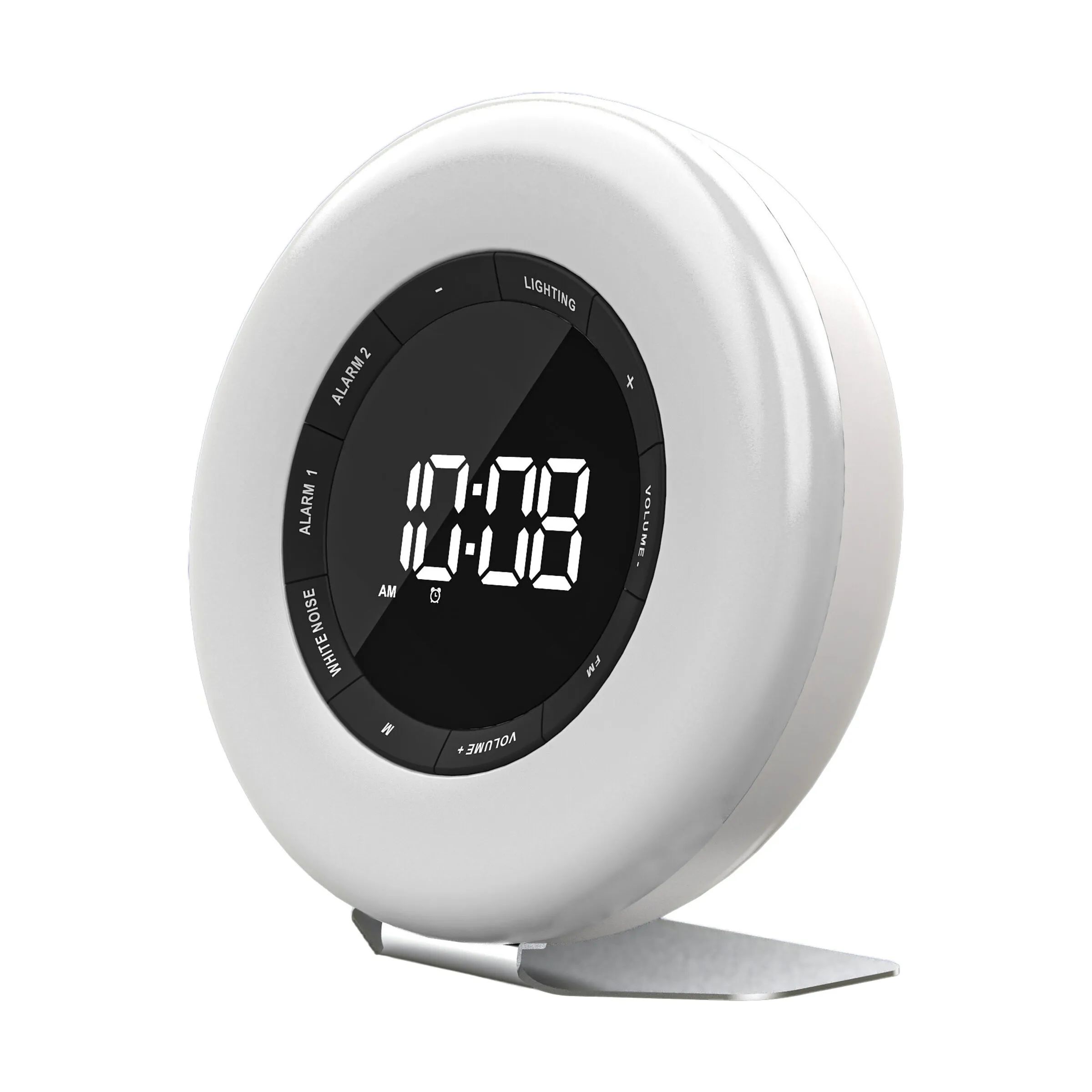 Denver Vækkeure Clockradio CRL-342 i Hvid/sort, 1