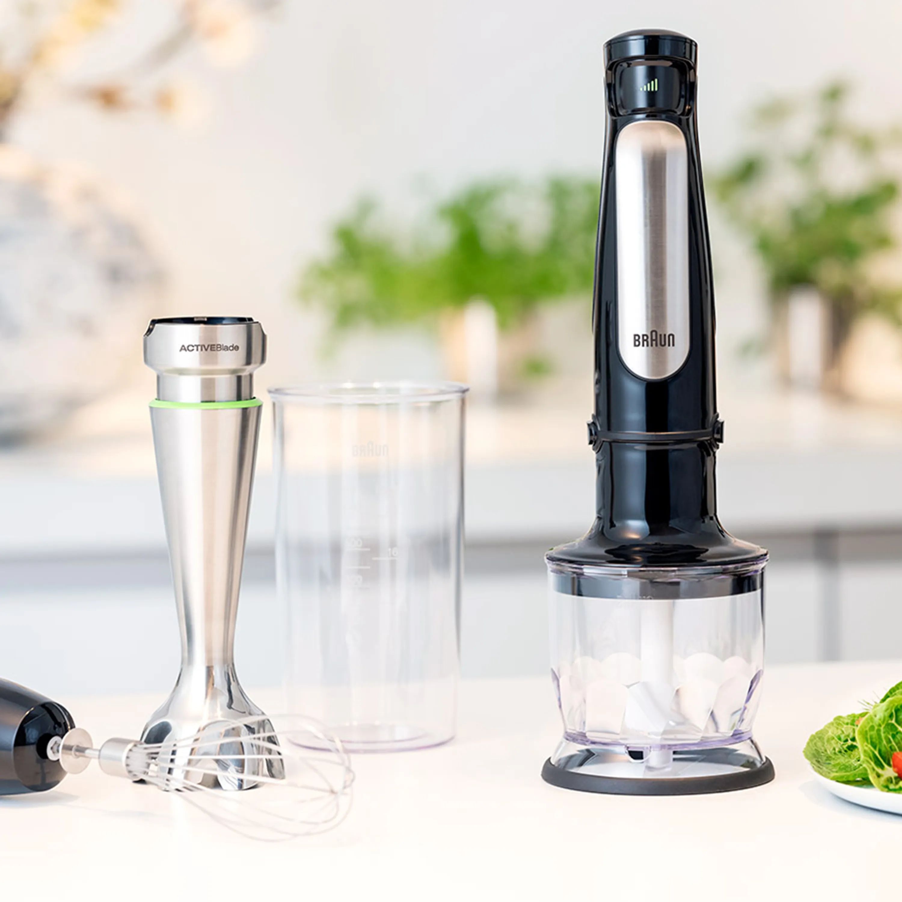 Braun Stavblendere Multiquick 7 Stavblender MQ7025X i sort/grå, 6