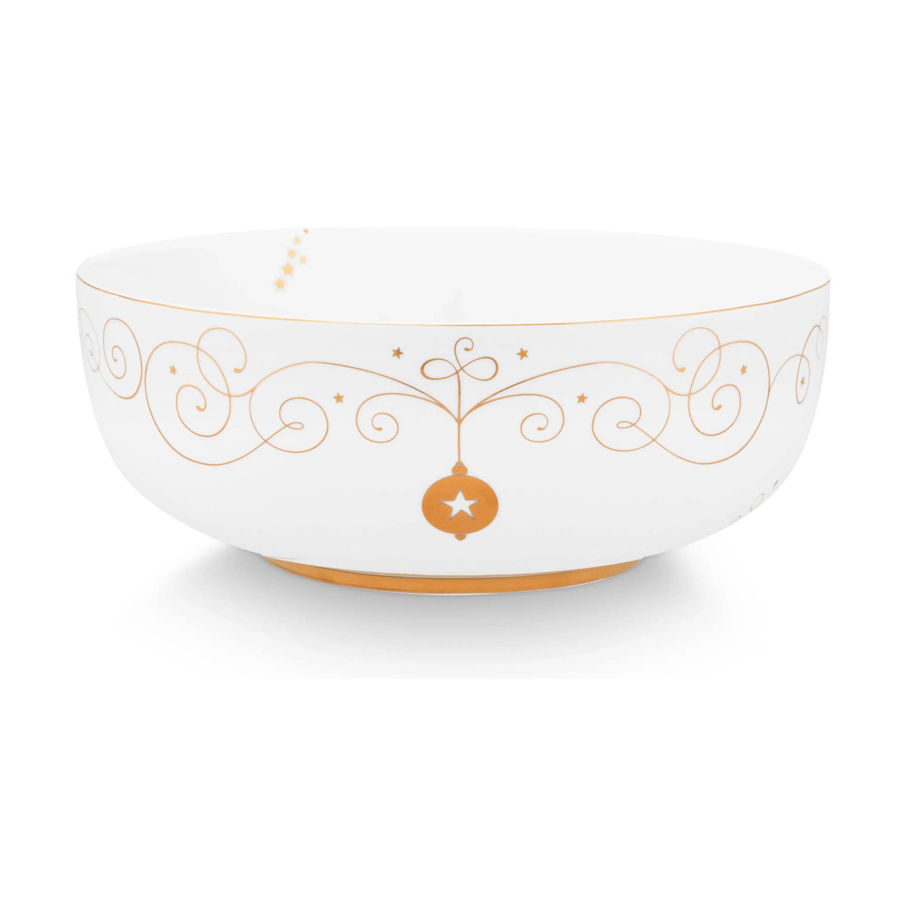 PIP Studio Skåle Royal Winter White Royal Winter Skål i Hvid, 23 cm, 1