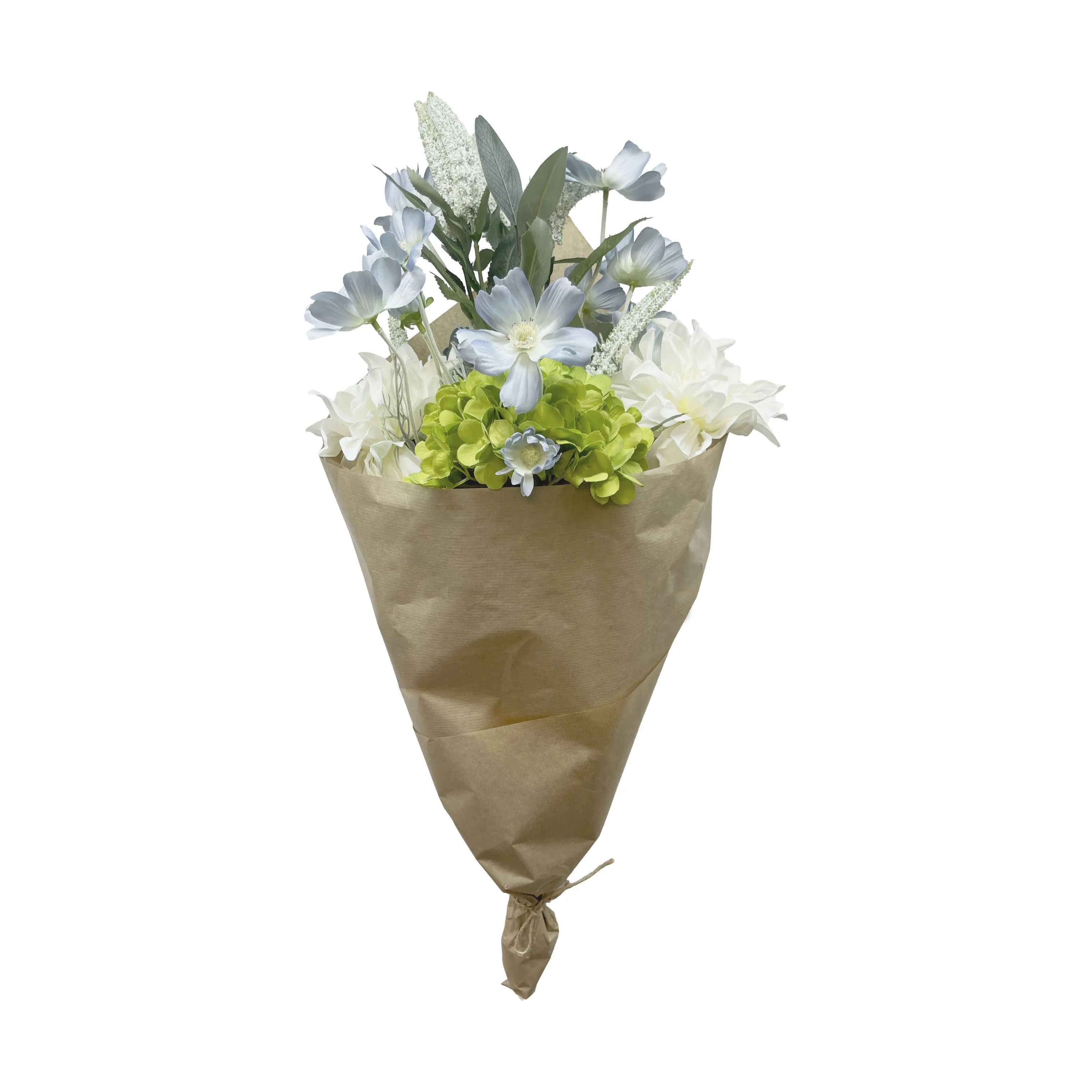 everbloom Kunstige blomster Kunstig Blomsterbuket i Grøn/Blå, 4