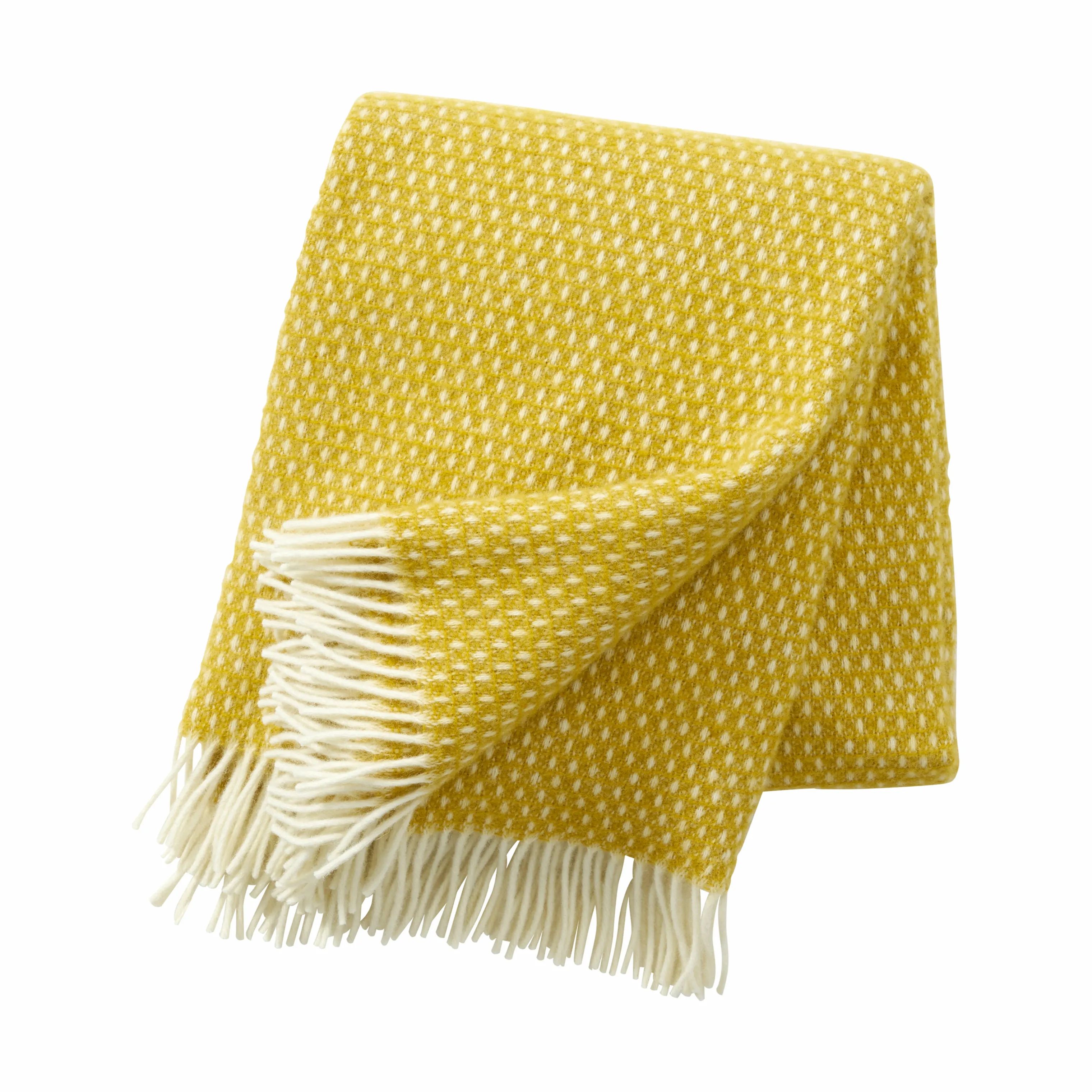 Klippan Plaider Knut Plaid i Saffron, 1