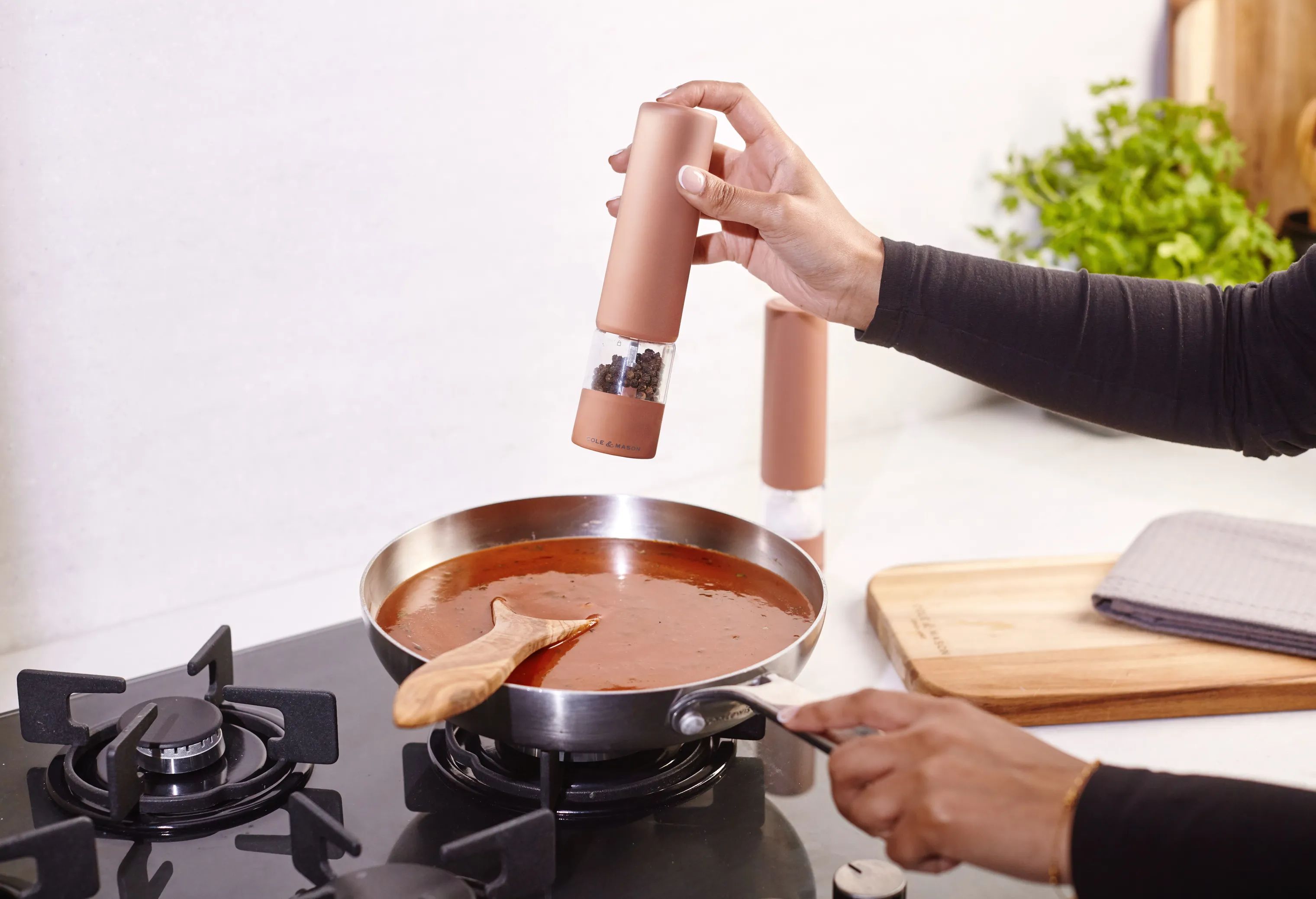 Cole&Mason Kværnsæt Brixton Elektrisk Kværnsæt - 2 dele i Terracotta, 2