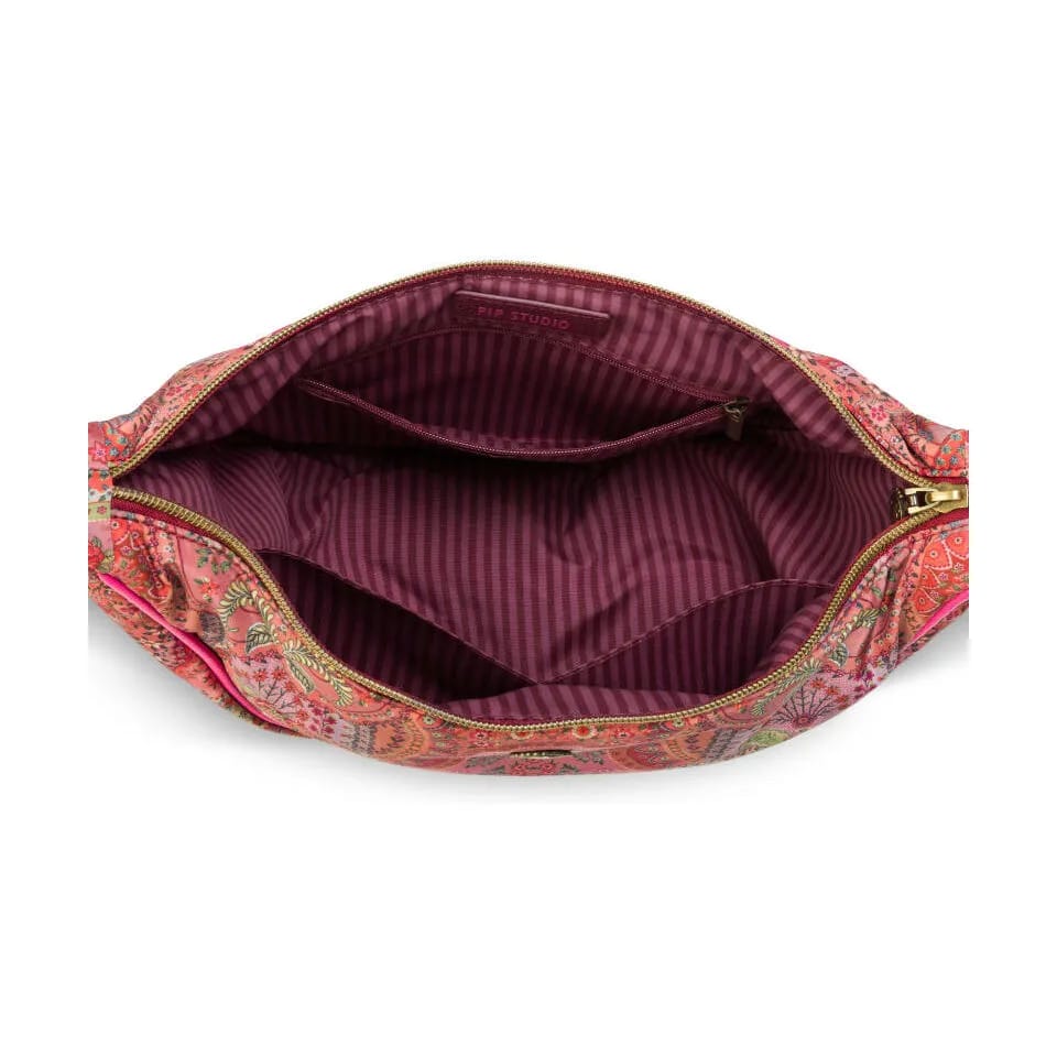 PIP Studio Øvrigt interiør Halfmoon Freya Crossbody Taske i Red, 5