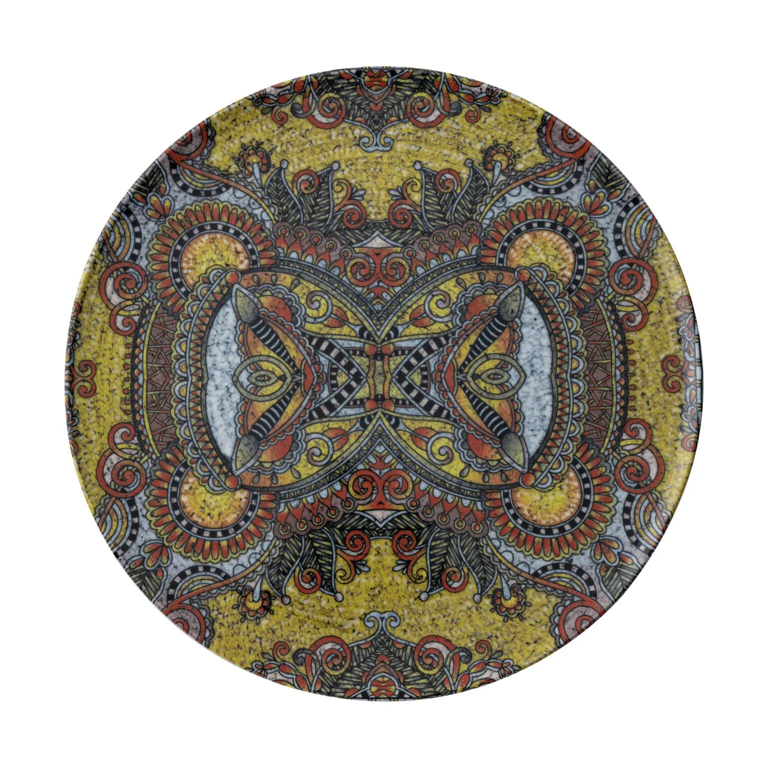 Arthur Krupp Middagstallerkener Mandala Middagstallerken i Mønster D, 32 cm, 1