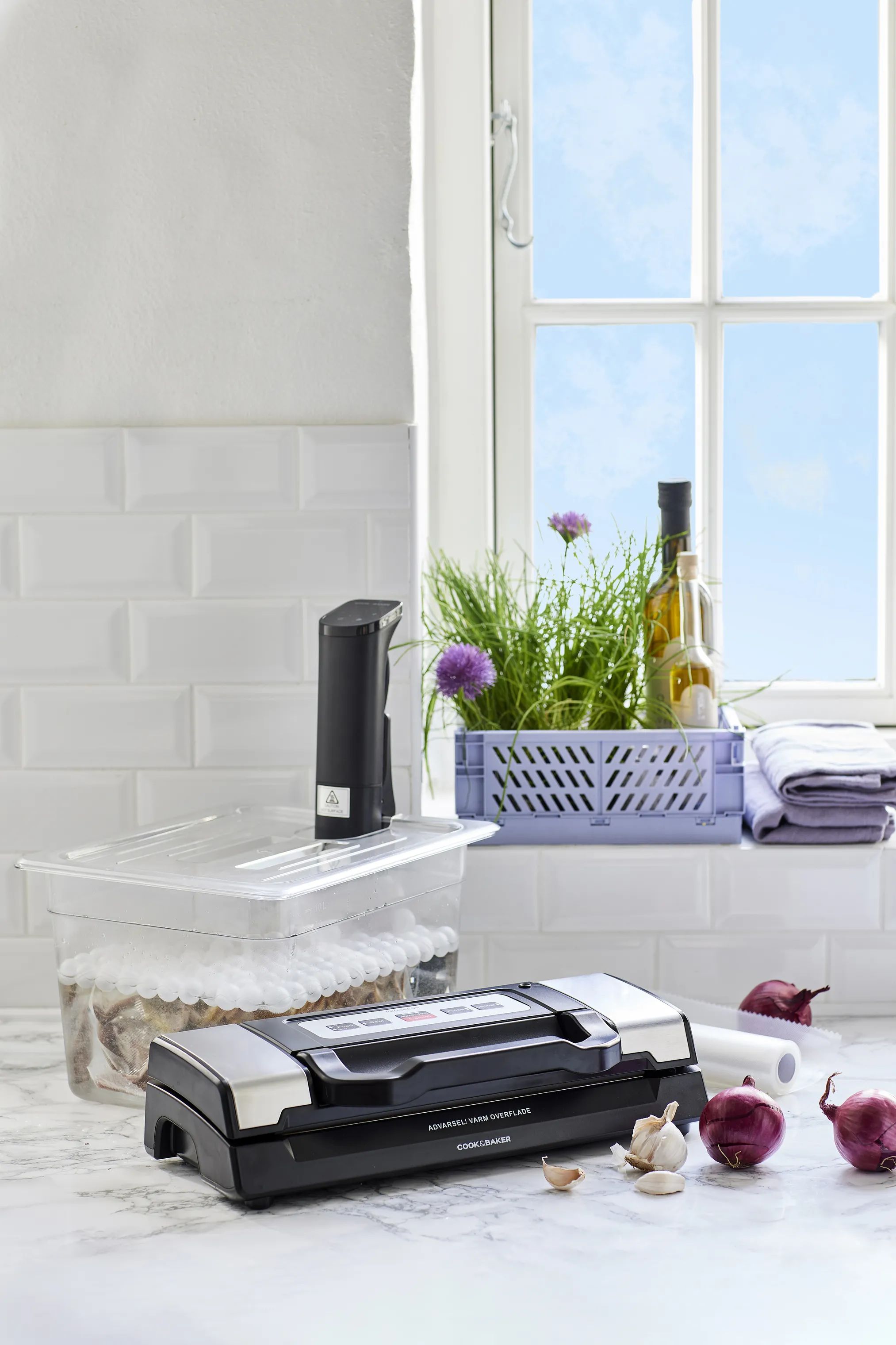 Cook & Baker Sous vide stave Sous Vide Stav i Sort, 3