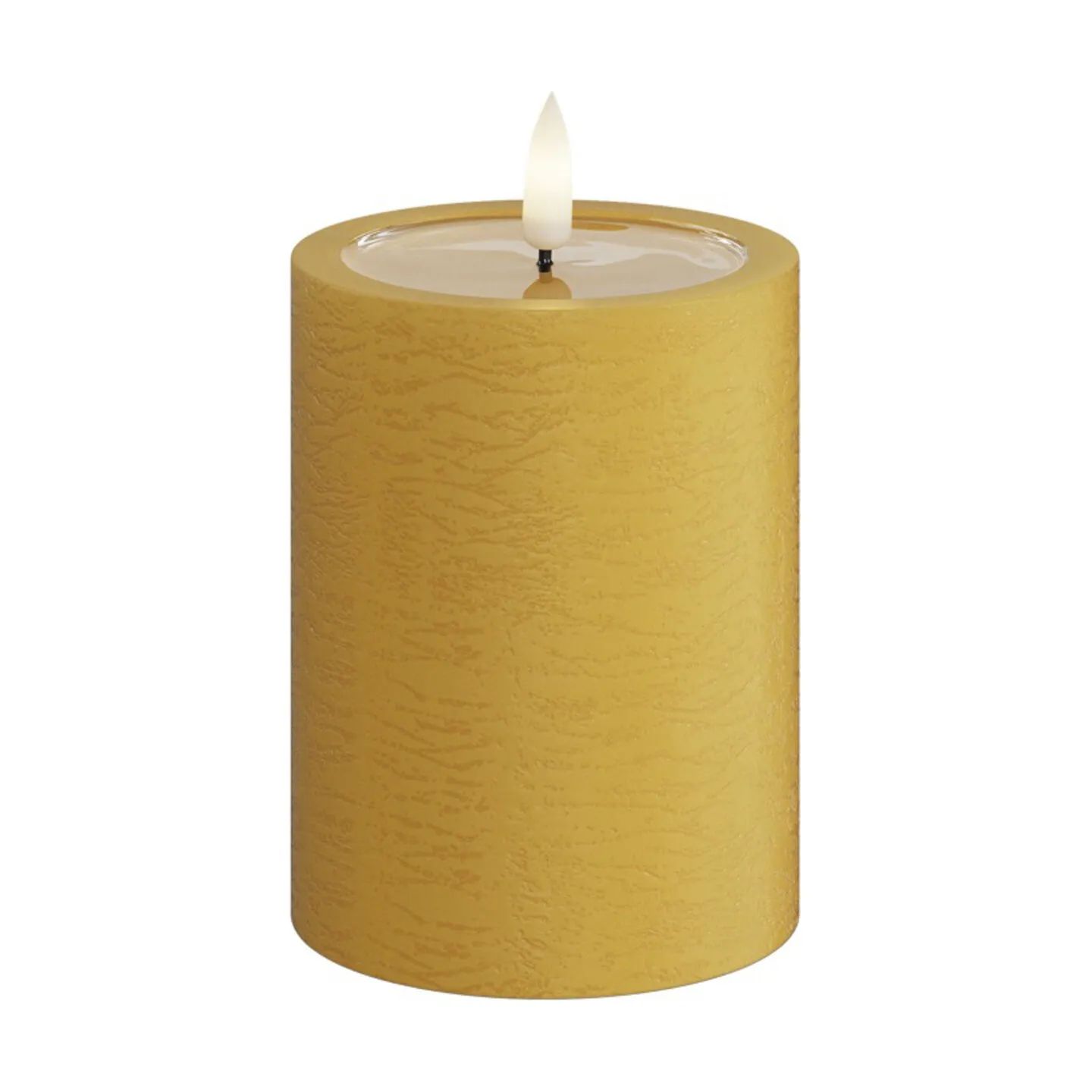 Deluxe Homeart LED-lys Unique LED Bloklys i Karry, H10 x Ø7,5 cm, 1