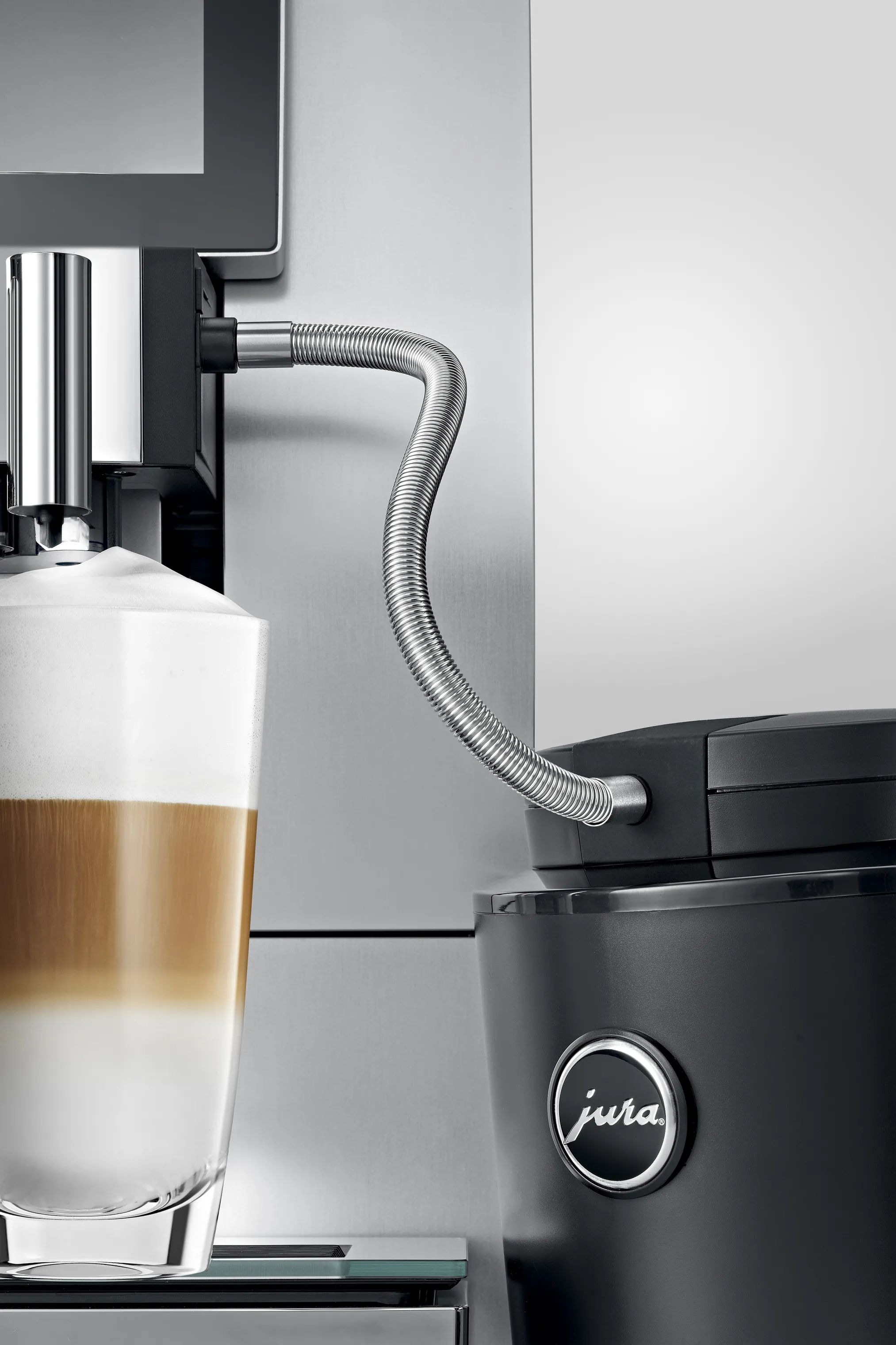 JURA Tilbehør til espressomaskiner JURA TILBEHØR HP1 Mælkeslangecover i sølvfarvet, 2
