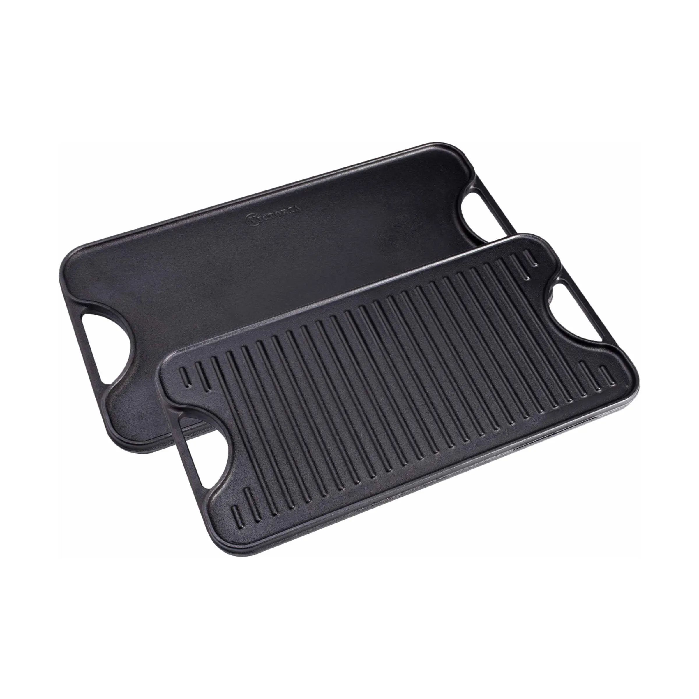 Victoria Stegepander Seasoned Vendbar Stegeplade i sort, 4