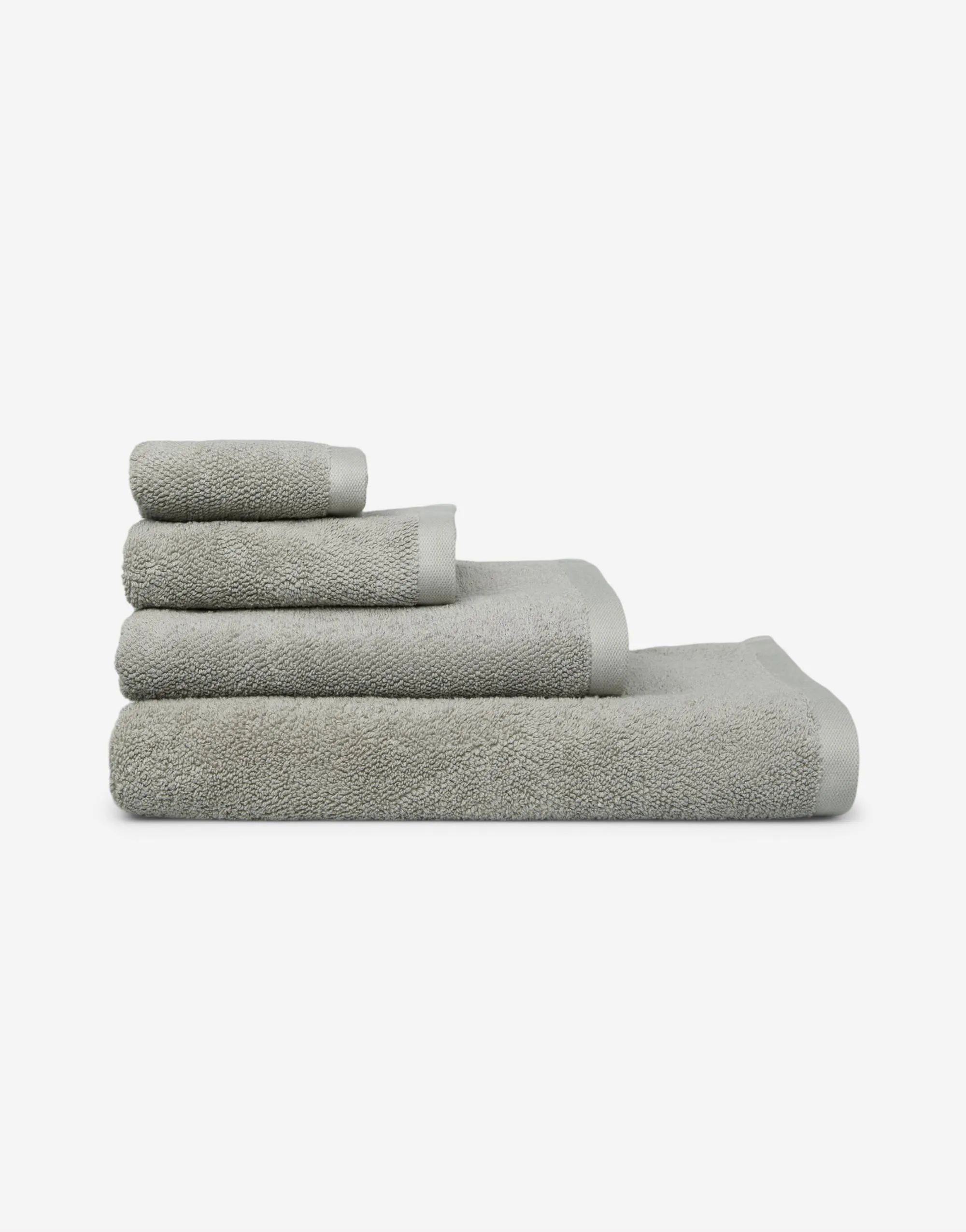 Marc O'Polo Håndklæder Timeless Håndklæde i Grey, B70 x L140 cm, 3