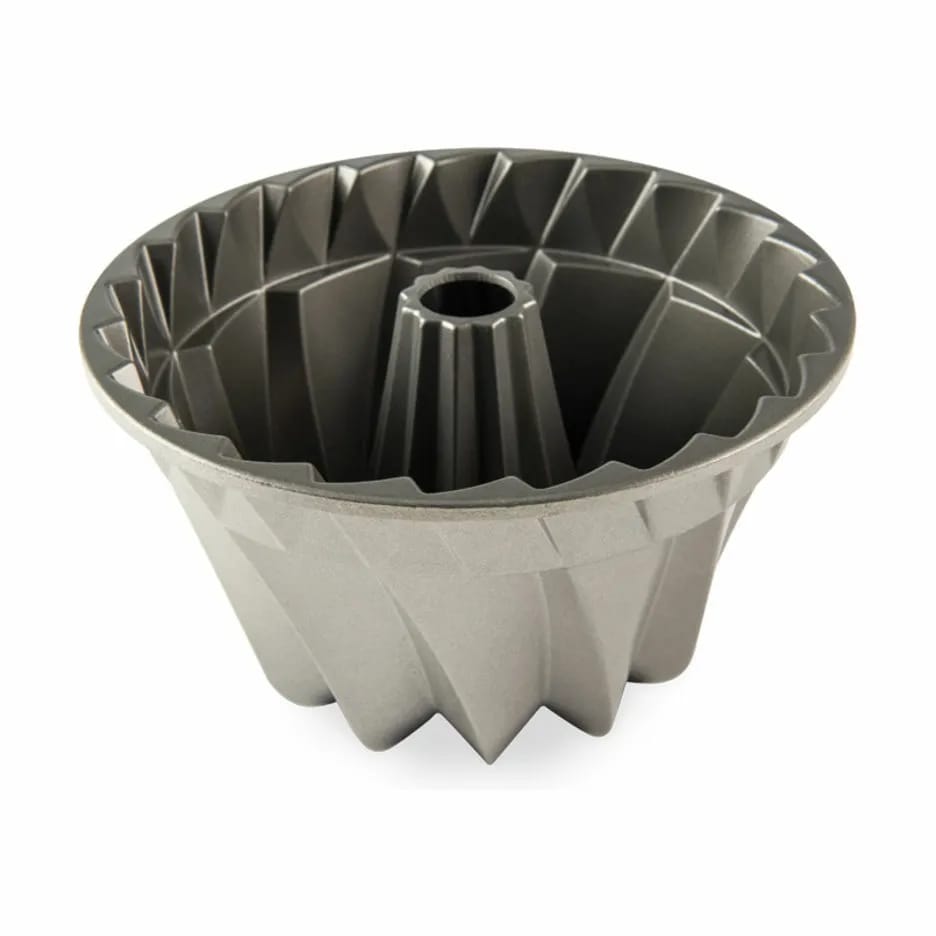 Nordic Ware Øvrige bageforme Kugelhopf Bundt Kageform i Sølvfarvet, 4