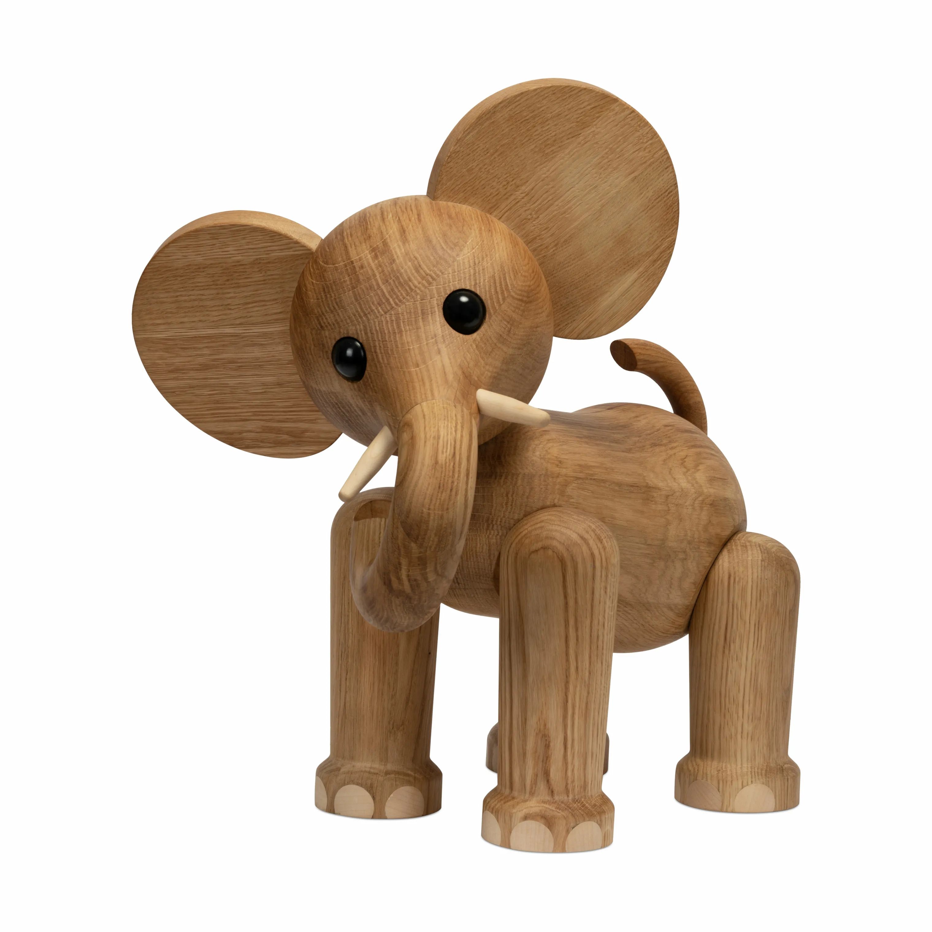 Spring Copenhagen Dyrefigurer Elefant - Tembo i Natural, 1
