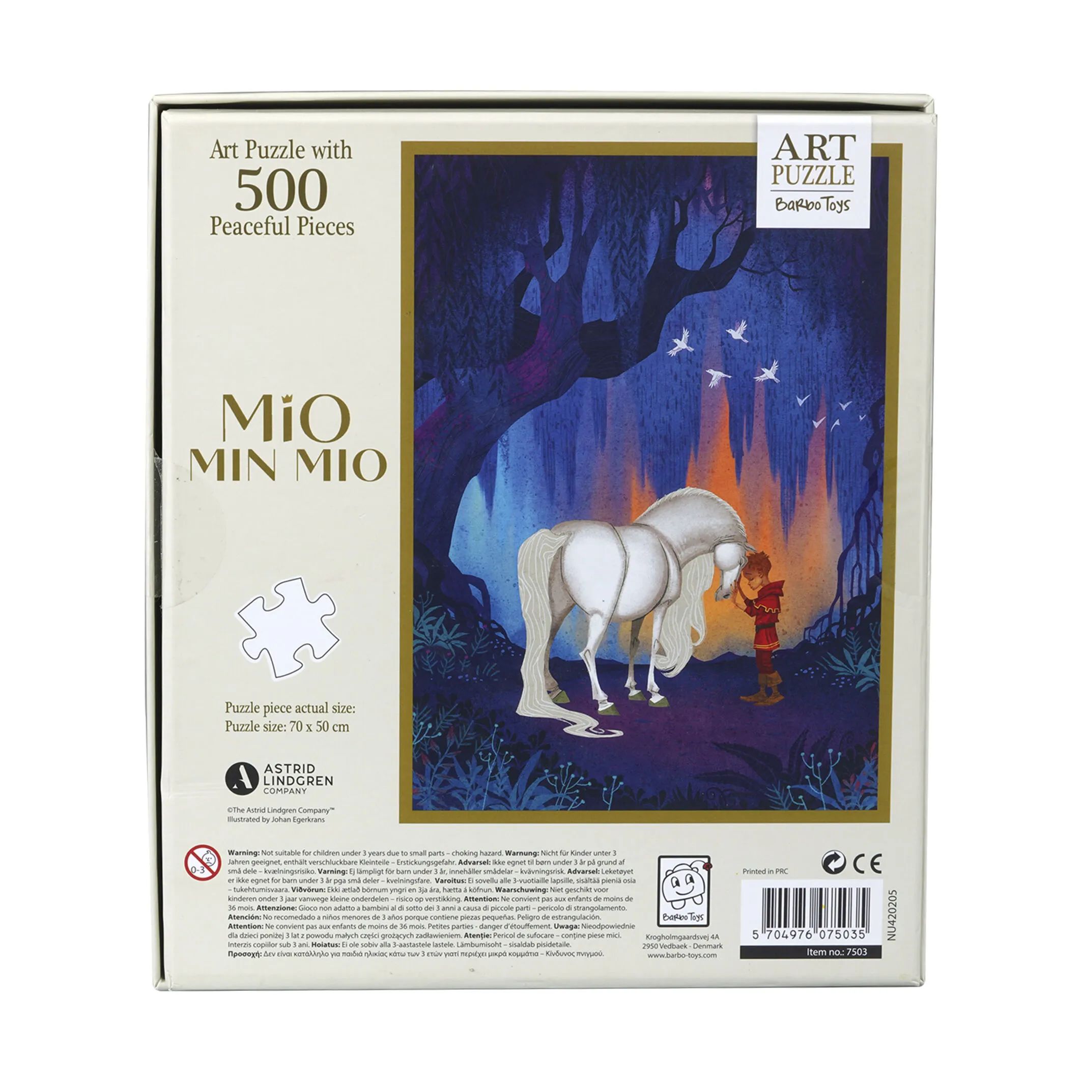 Barbo Toys Puslespil Mio Min Mio Puslespil - Skoven i Skoven, 4