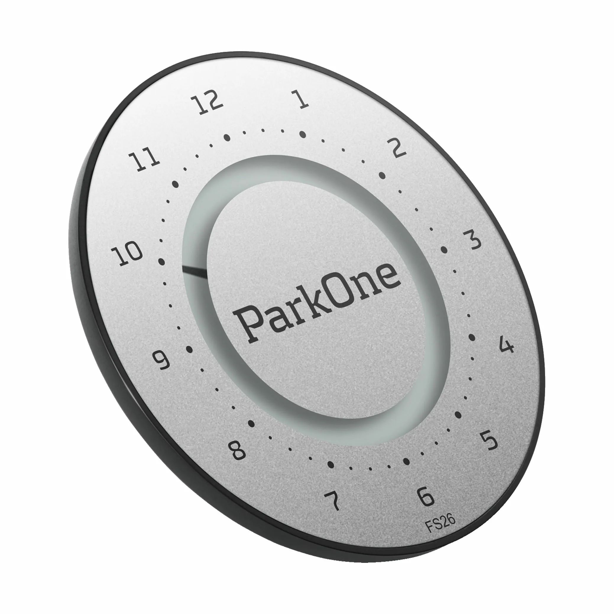 ParkOne P-skiver 2 P-skive i Sølvfarvet/Sort, 5