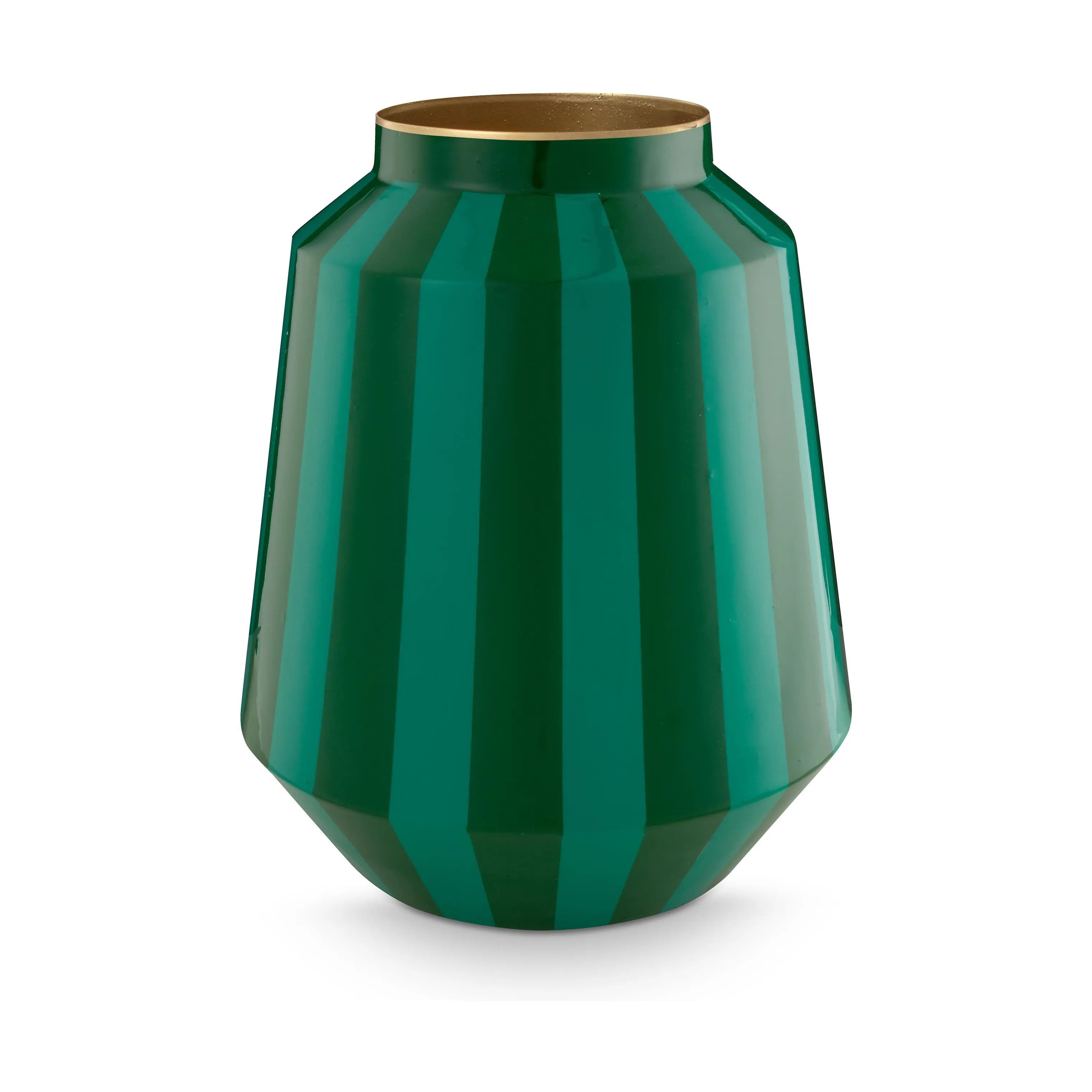 PIP Studio Vaser Home Decor Stripes Vase i Green stripe, 29 cm, 1