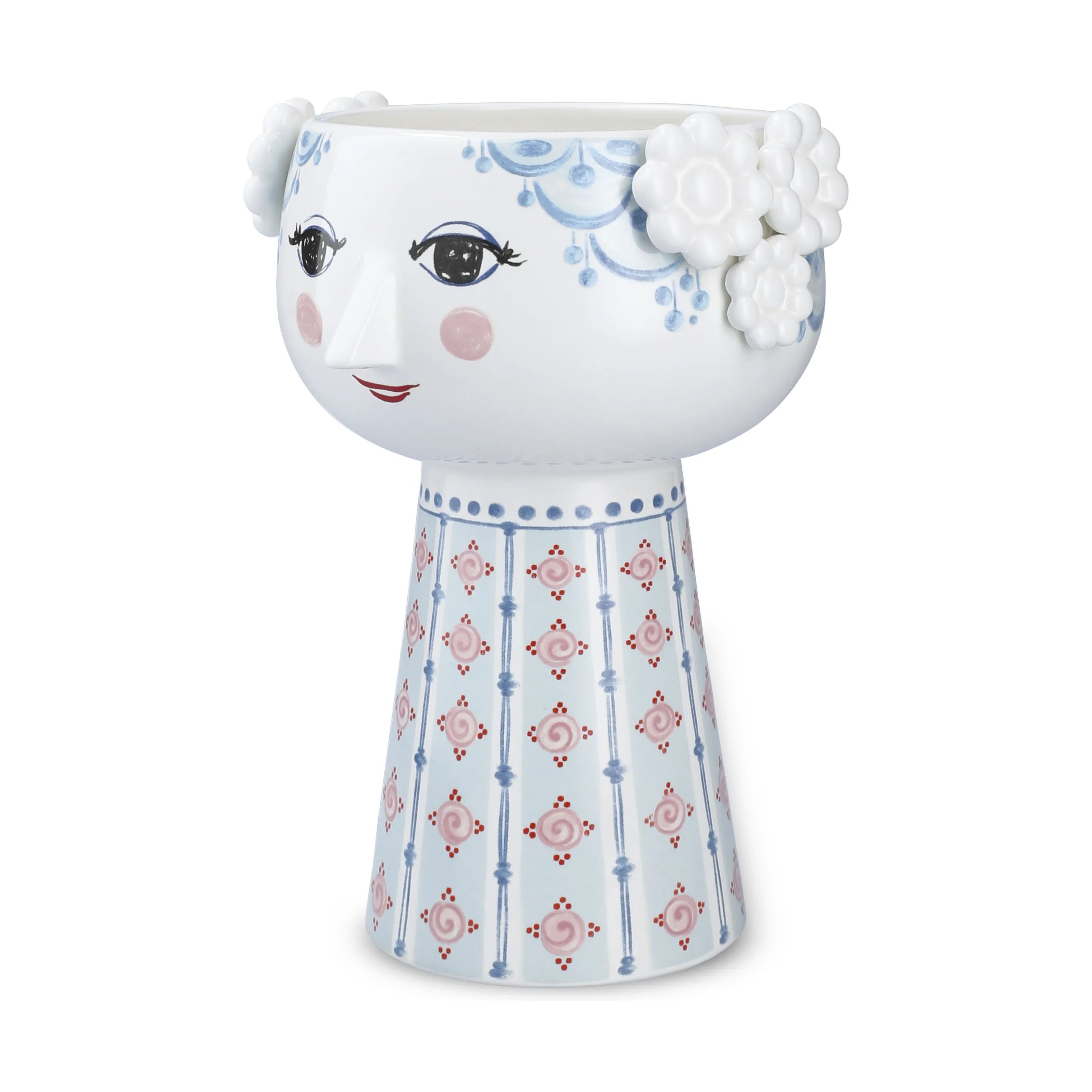 Bjørn Wiinblad Vaser Eva Vase i Lyseblå, 2