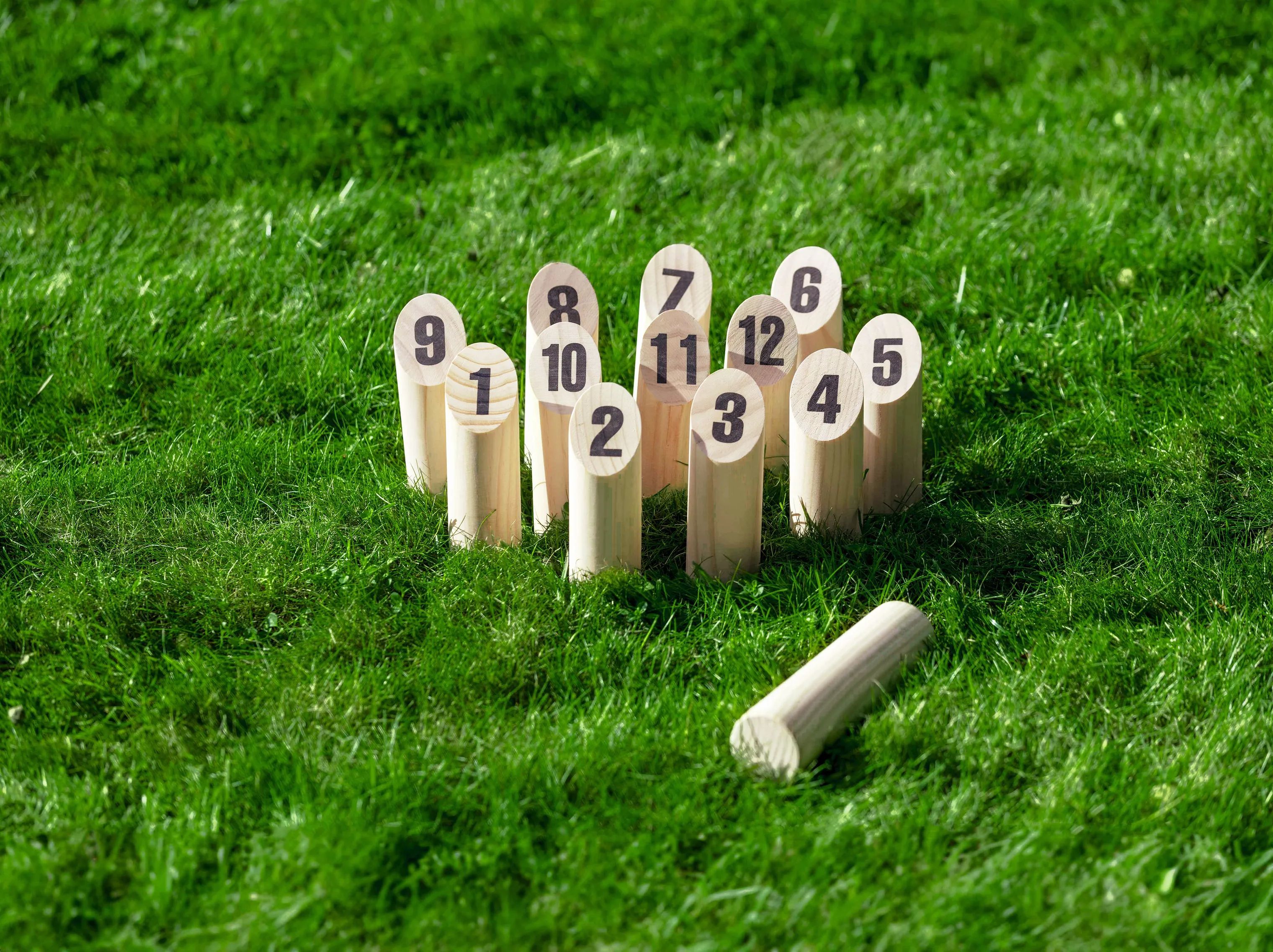 CASA Living Havespil Tal Kubb i Natur, 2