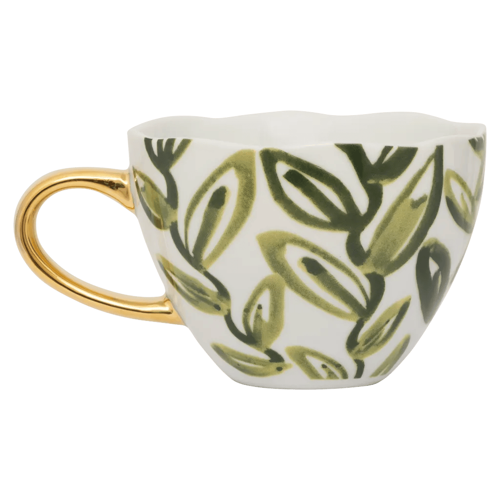 Urban Nature Culture Krus og kopper med hank Good Morning Kop i Evergreen Sprig, 2