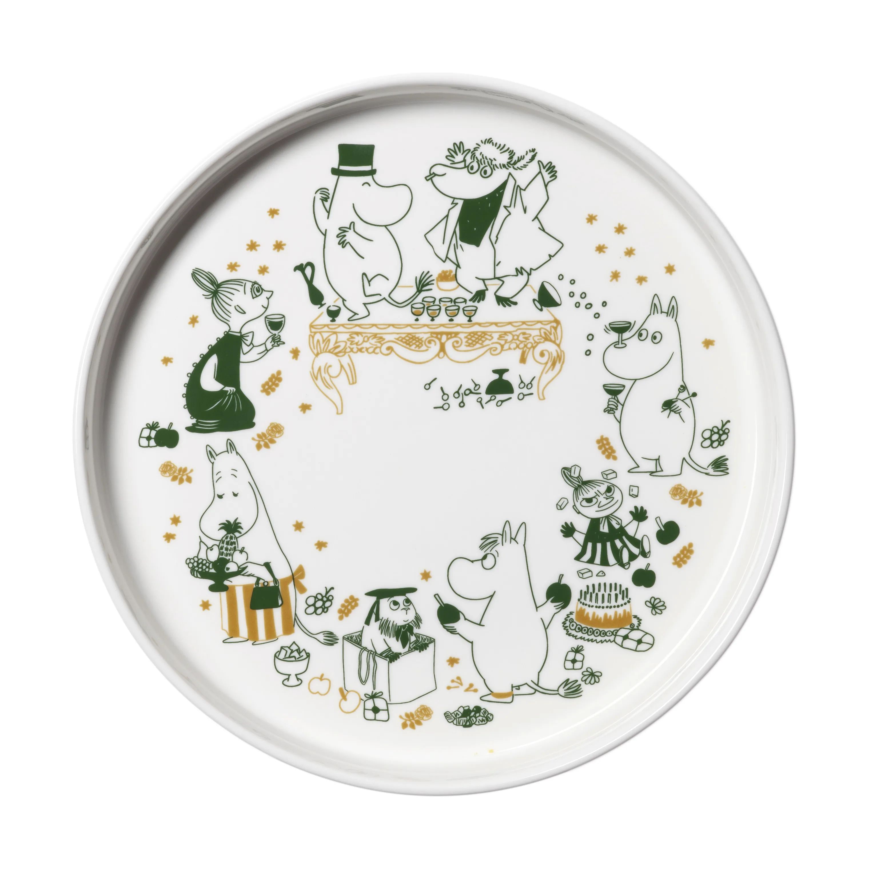 Moomin Arabia Tærteforme og fade Gift of Love Tærtefad i Multifarvet, 1