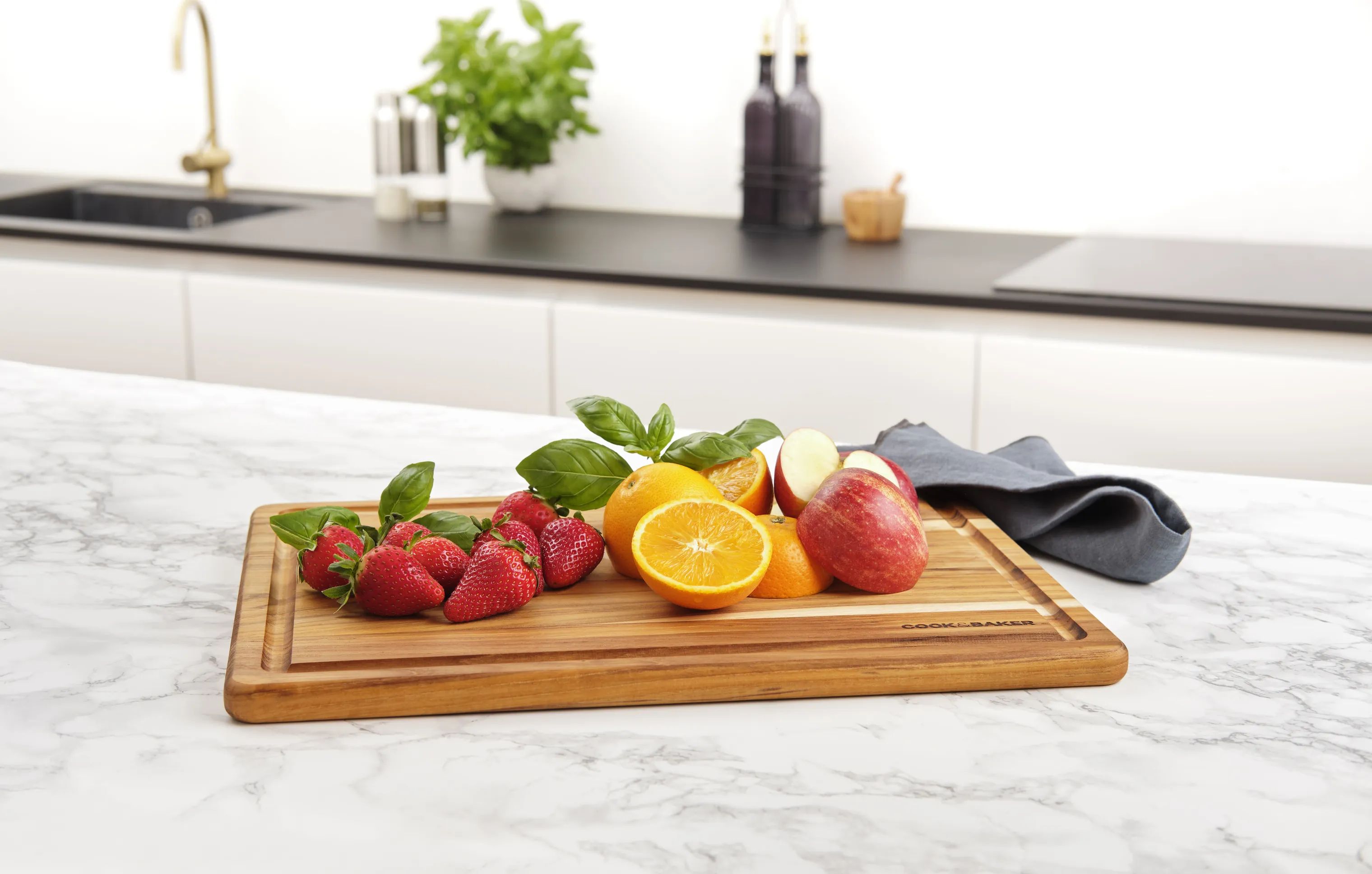 Cook & Baker Skærebrætter Premium Skærebræt i B30,5 x L41 cm, 3