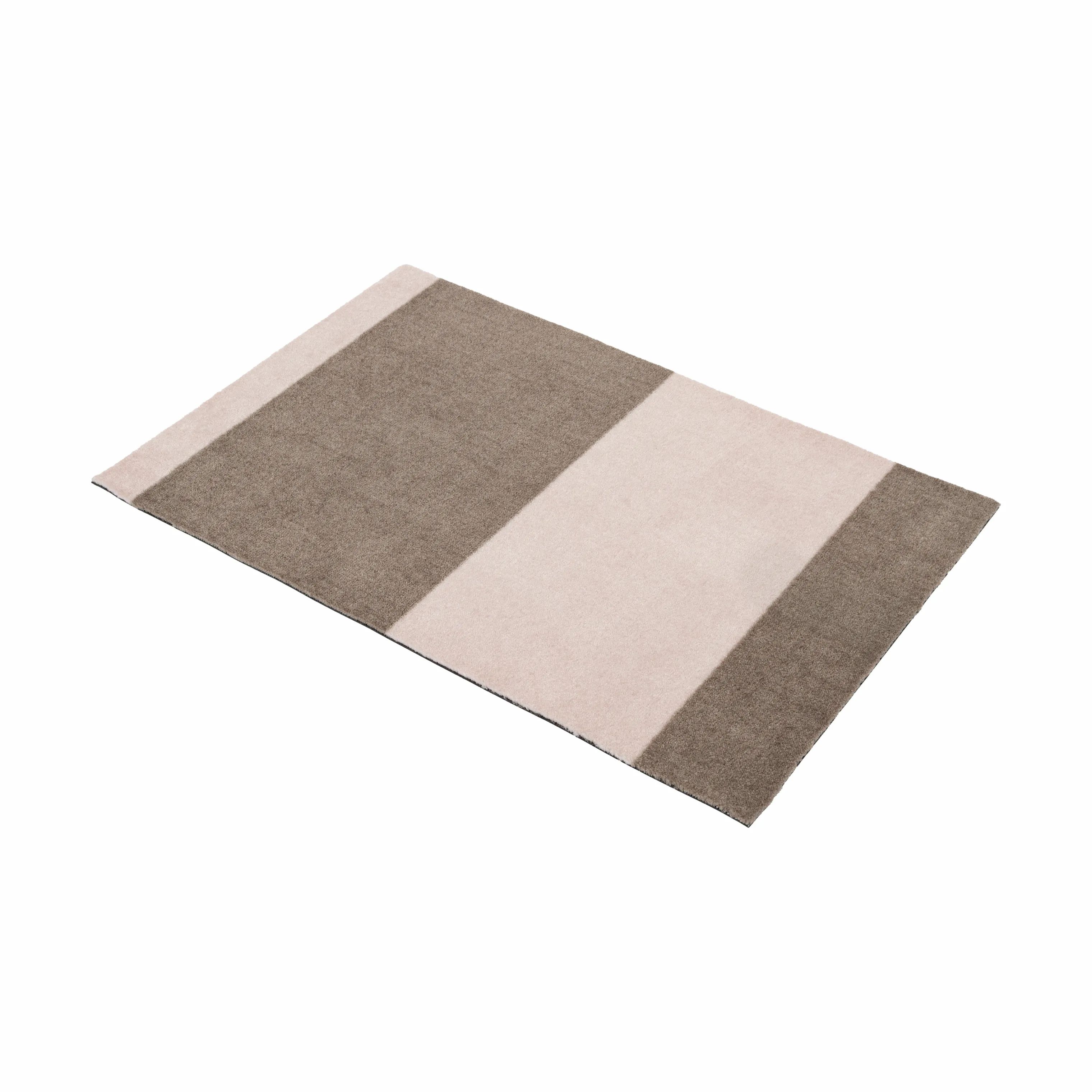 Tica Copenhagen Dørmåtter Stripes Horisontal Gulvmåtte i sand/rosa, B60 x L90 cm, 4