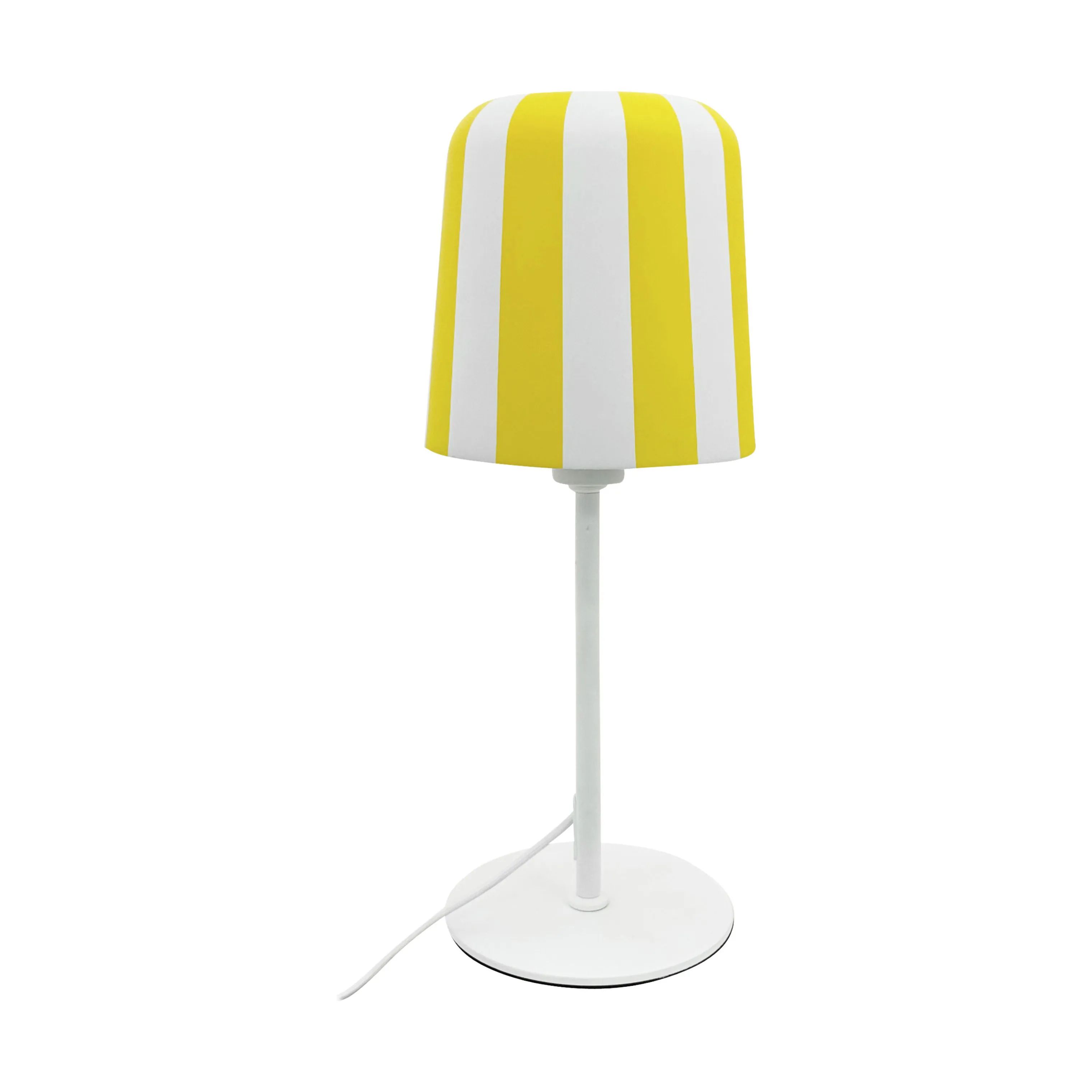 Dyberg Larsen Bordlamper Gry Bordlampe i Hvid/ Gul, 1