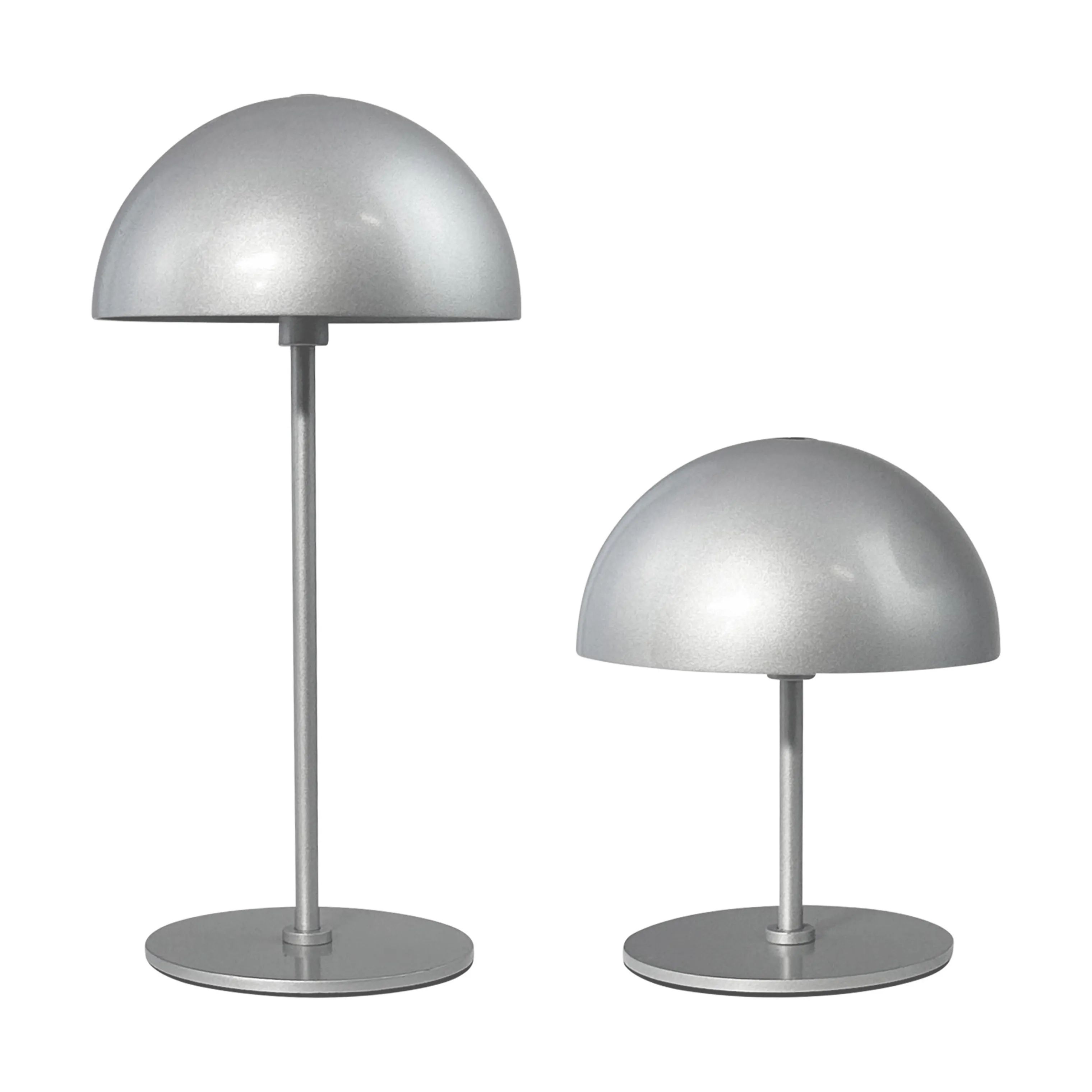 Dyberg Larsen LED-lamper Along LED-Bordlampe - 2 stk i Sølvfarvet, 1