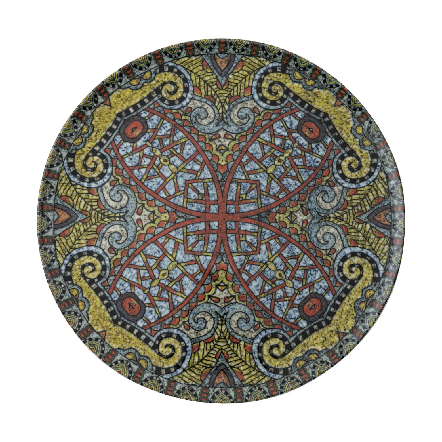 Arthur Krupp Middagstallerkener Mandala Middagstallerken i Mønster A, 32 cm, 1