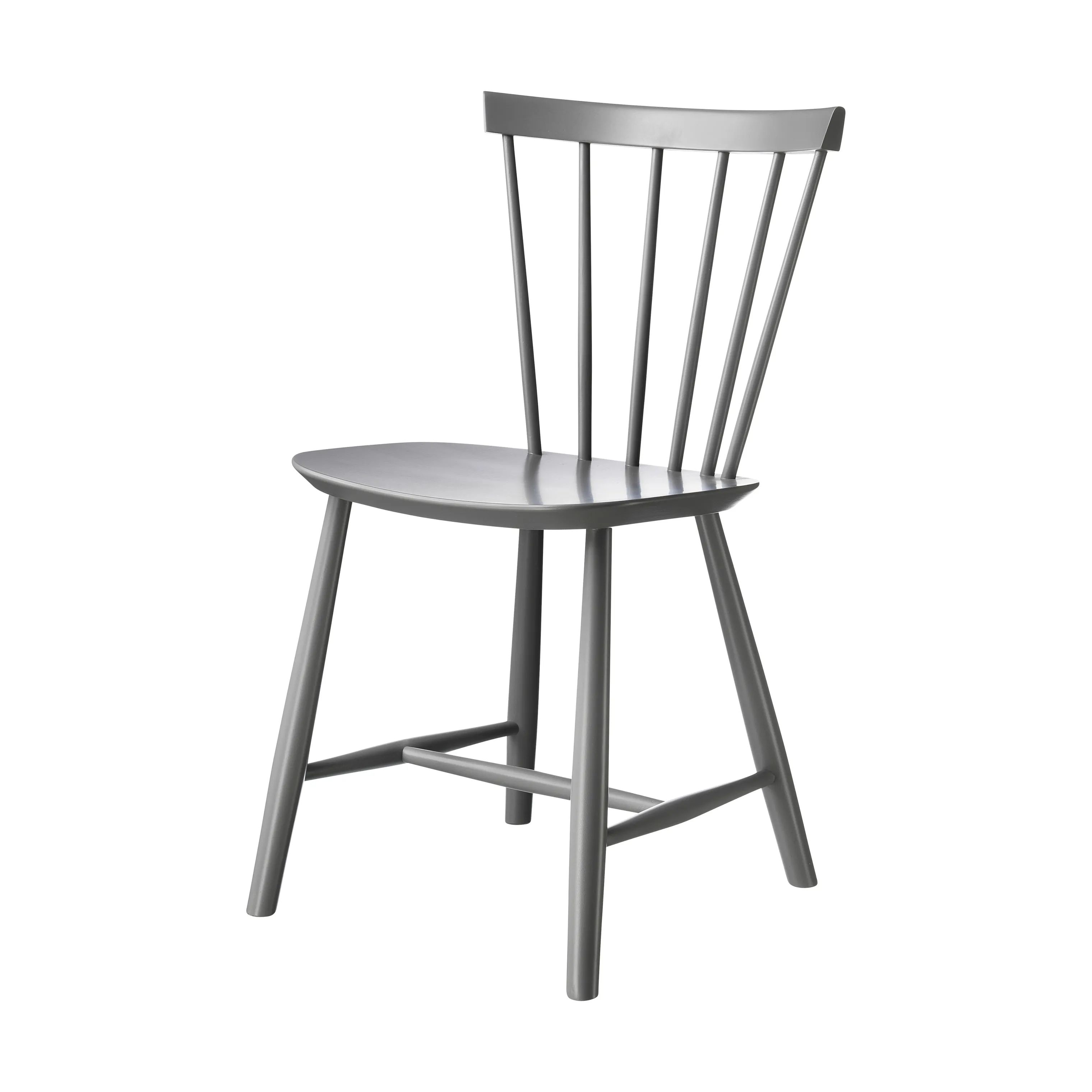 FDB Møbler Spisebordsstole J46 Spisebordsstol i Signal Grey (Pantone Cool Grey 9C/RAL 7004), 1
