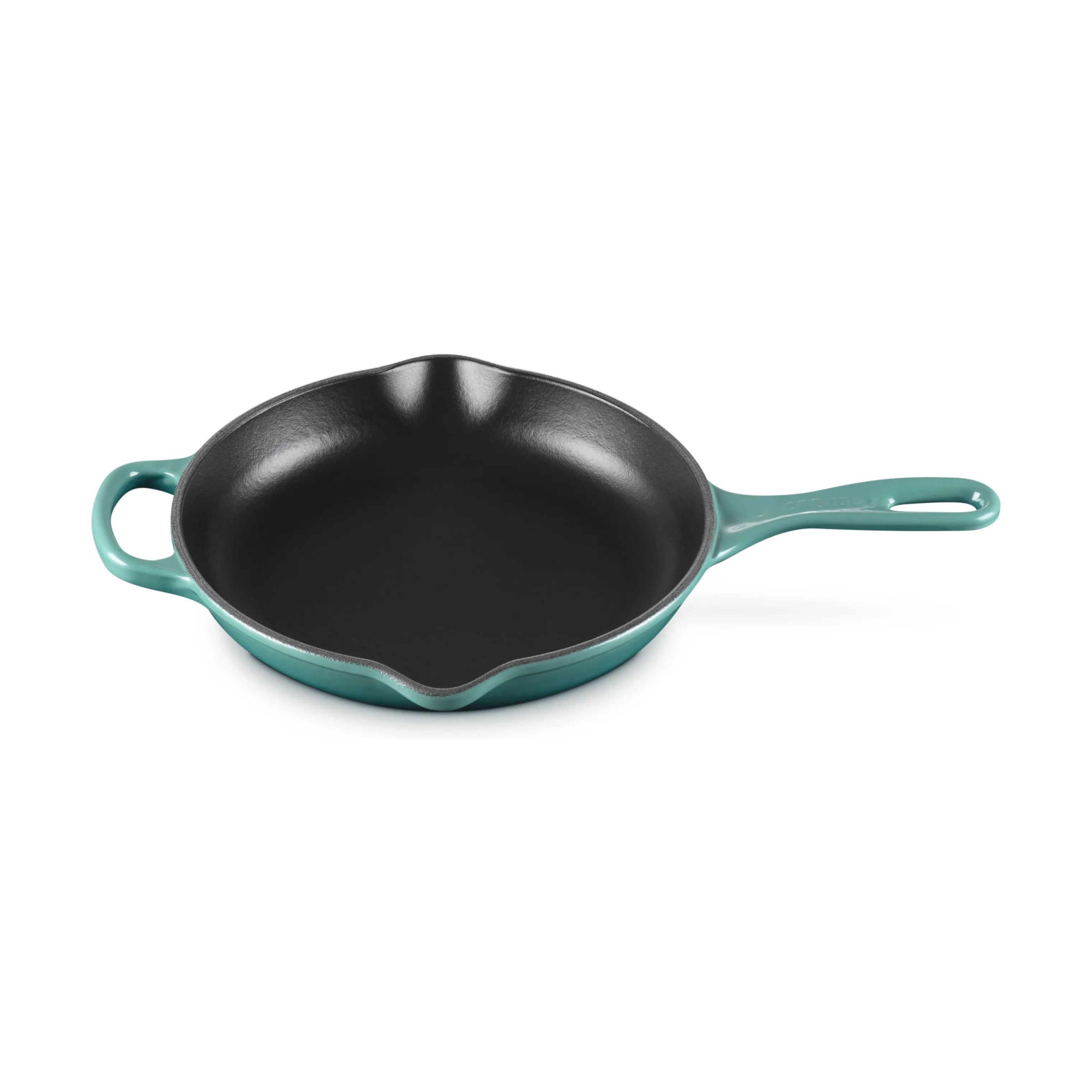 Le Creuset Stegepander Signature Stegepande i Bleu Riviera, 1