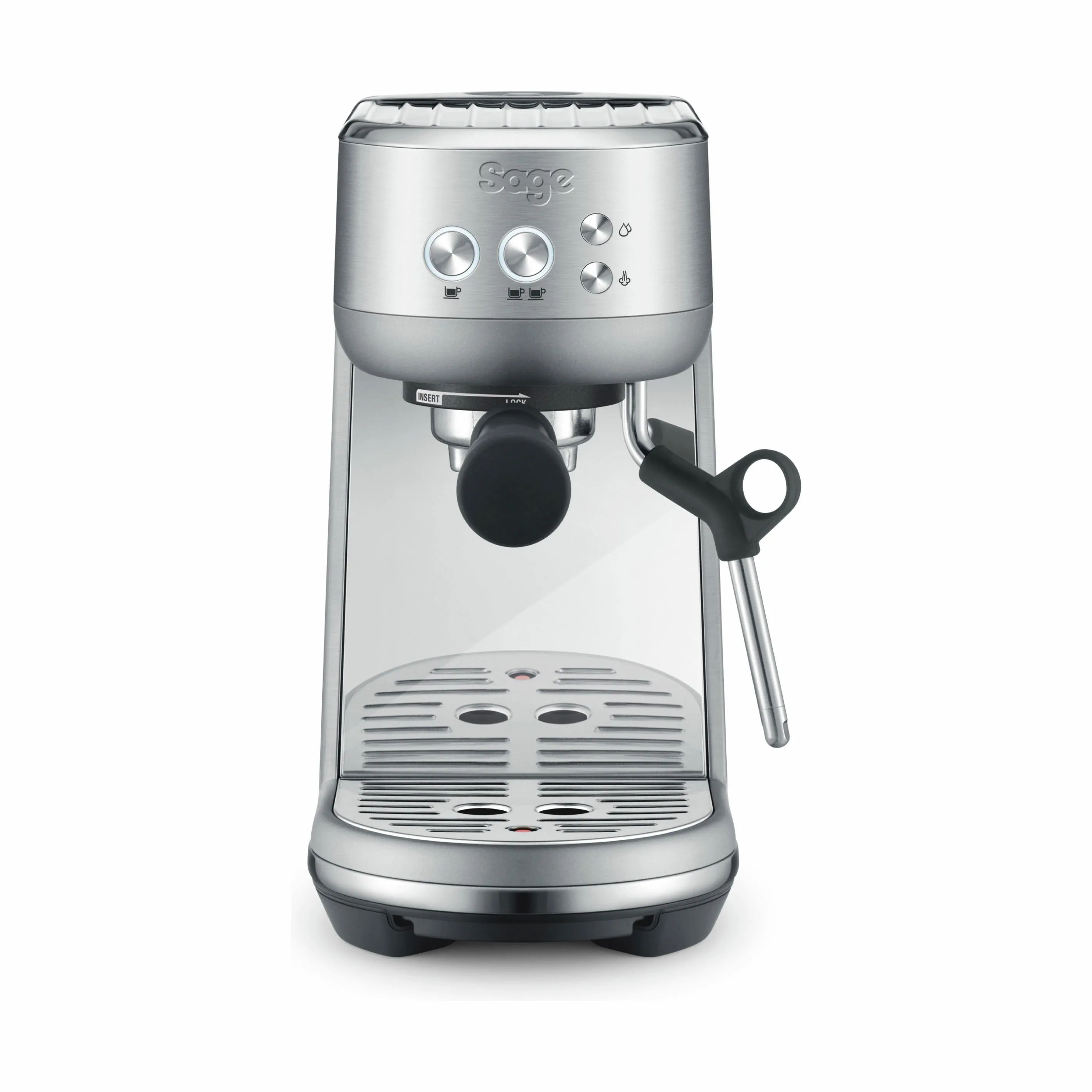 Sage Espressomaskiner Bambino Espressomaskine i Børstet stål, 1